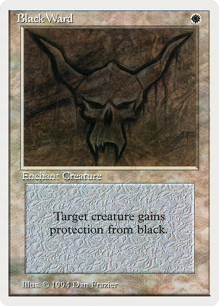 Black Ward — Summer Magic / Edgar — Magic: The Gathering