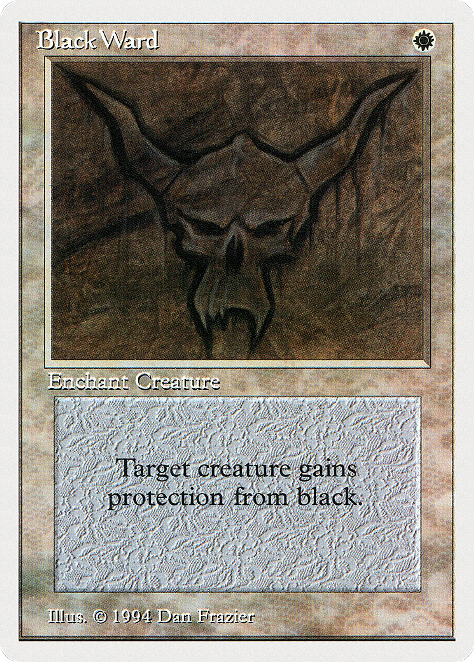 Black Ward — Summer Magic / Edgar — Magic: The Gathering