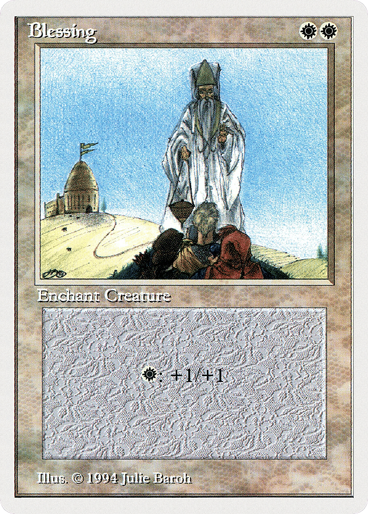 Blessing — Summer Magic / Edgar — Magic: The Gathering