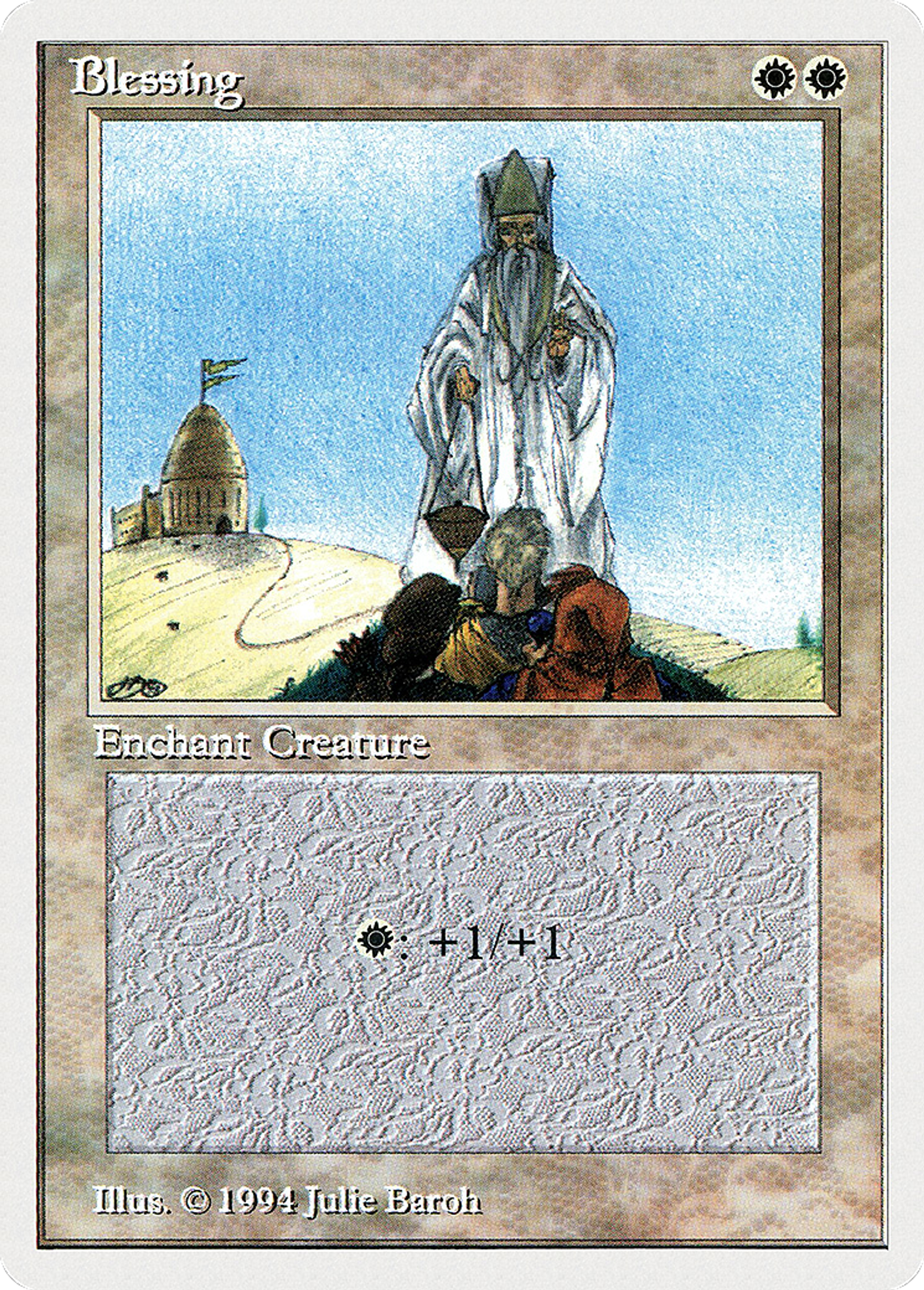 Blessing — Summer Magic / Edgar — Magic: The Gathering