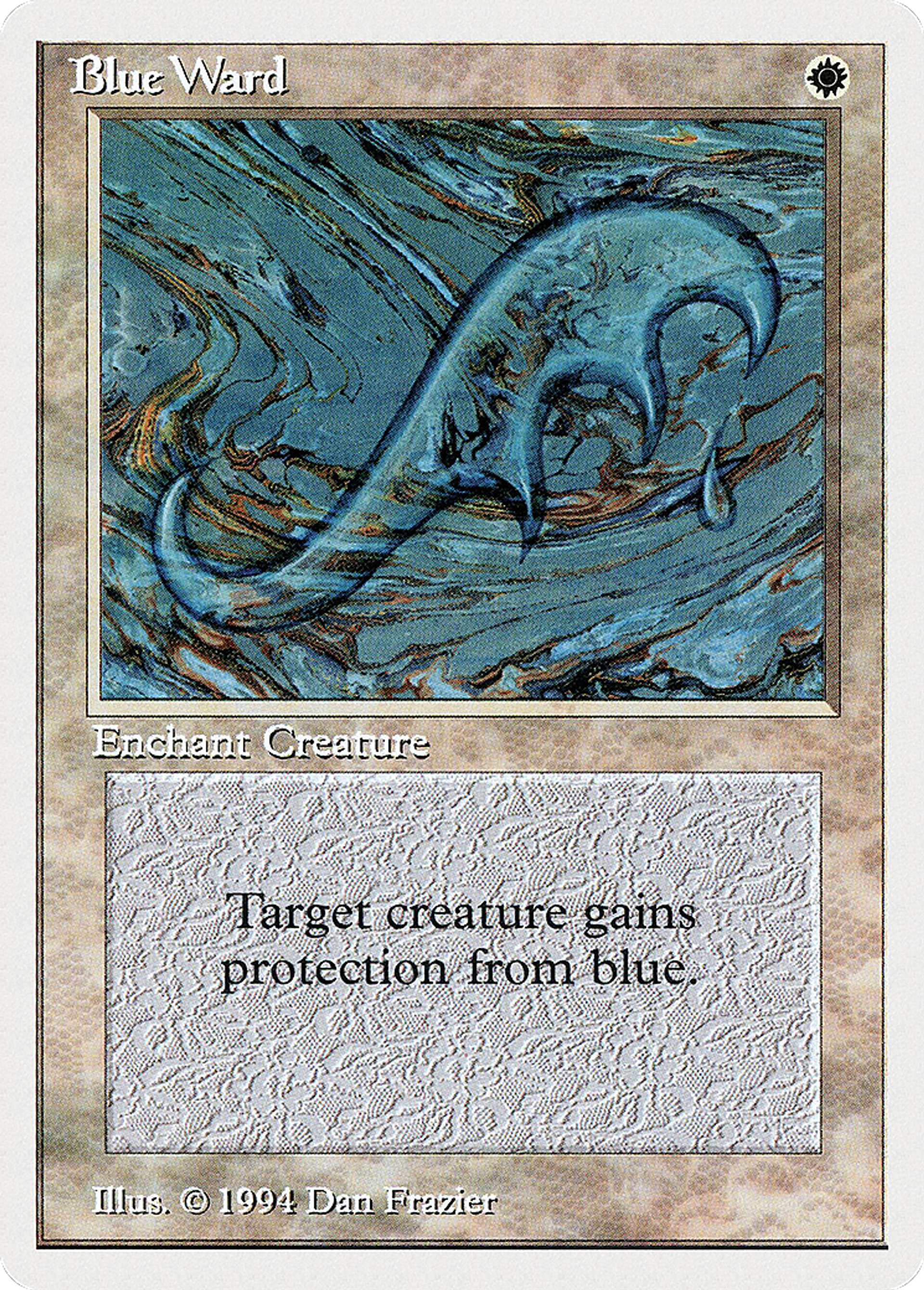 Blue Ward — Summer Magic / Edgar — Magic: The Gathering