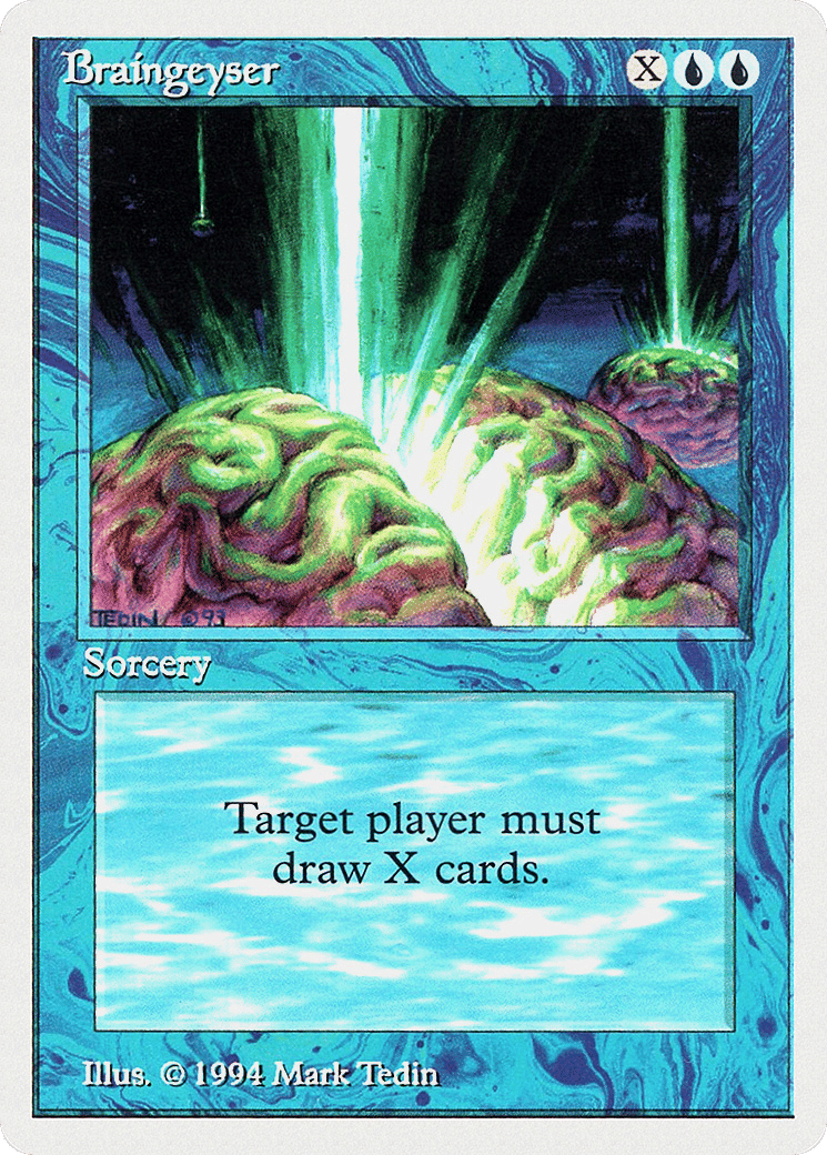 Braingeyser — Summer Magic / Edgar — Magic: The Gathering