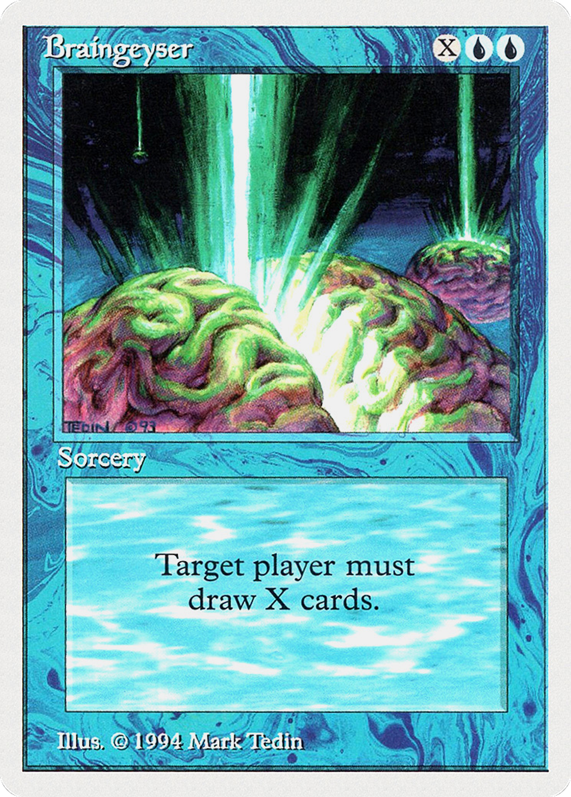 Braingeyser — Summer Magic / Edgar — Magic: The Gathering