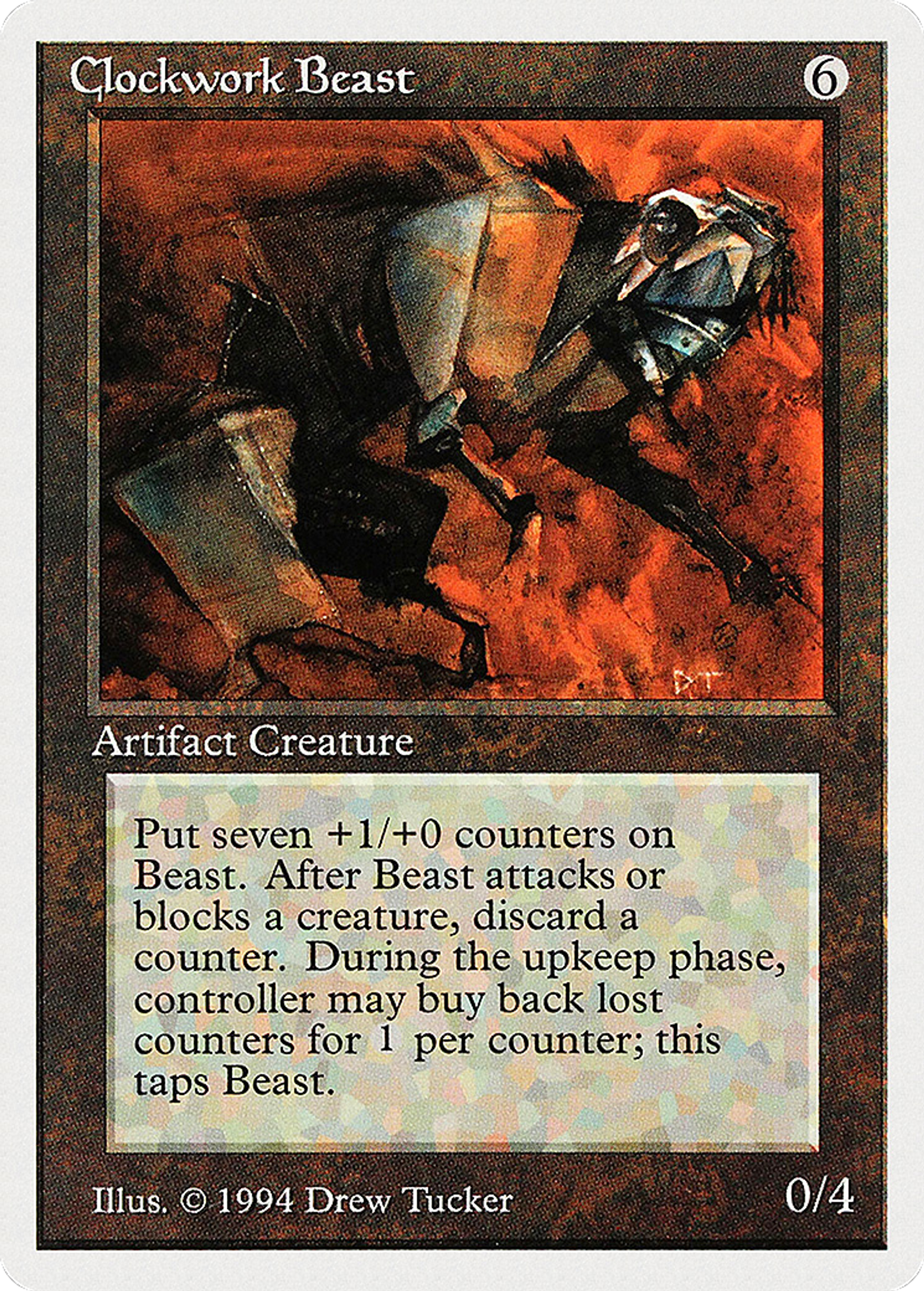 Bête mécanique — Summer Magic / Edgar — Magic: The Gathering