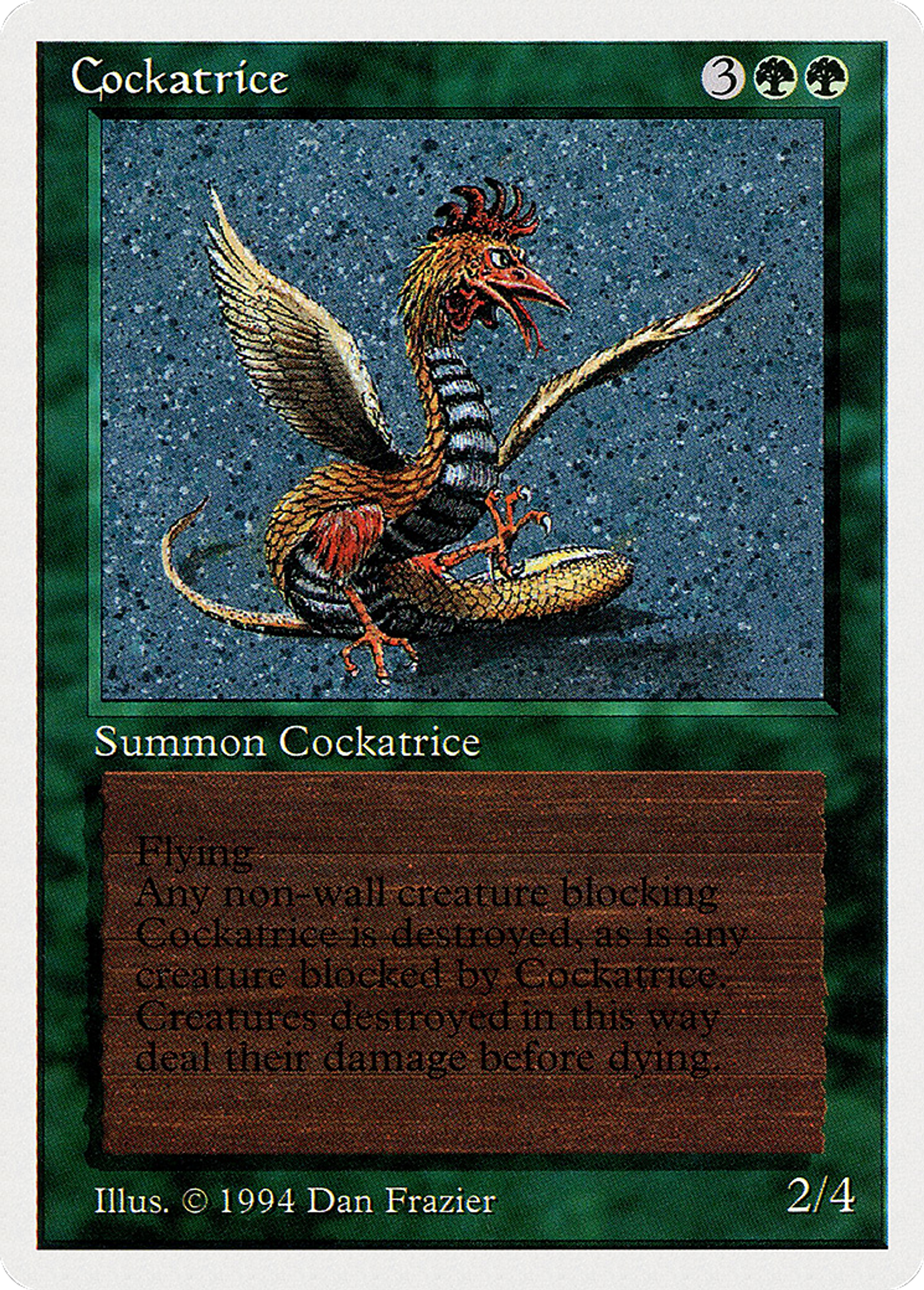 Cockatrice — Summer Magic / Edgar — Magic: The Gathering