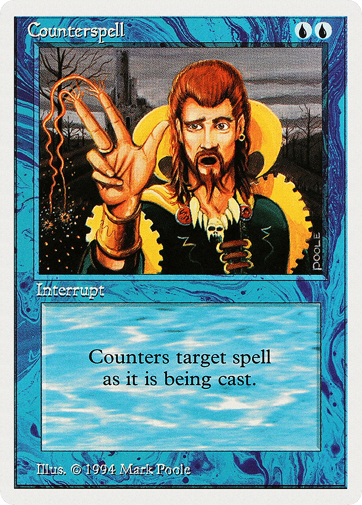 Counterspell — Summer Magic / Edgar — Magic: The Gathering