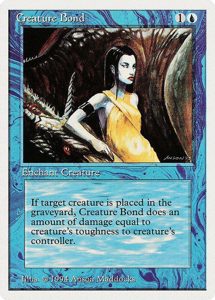Creature Bond — Summer Magic / Edgar — Magic: The Gathering