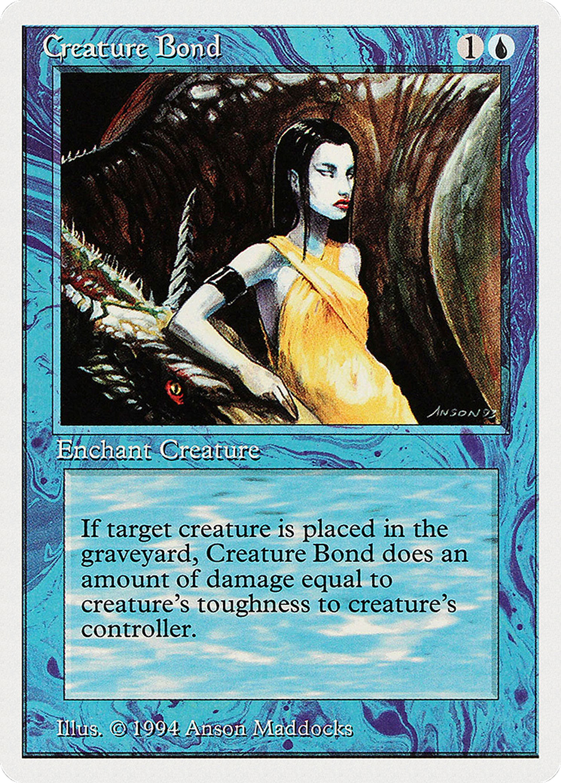 Creature Bond — Summer Magic / Edgar — Magic: The Gathering