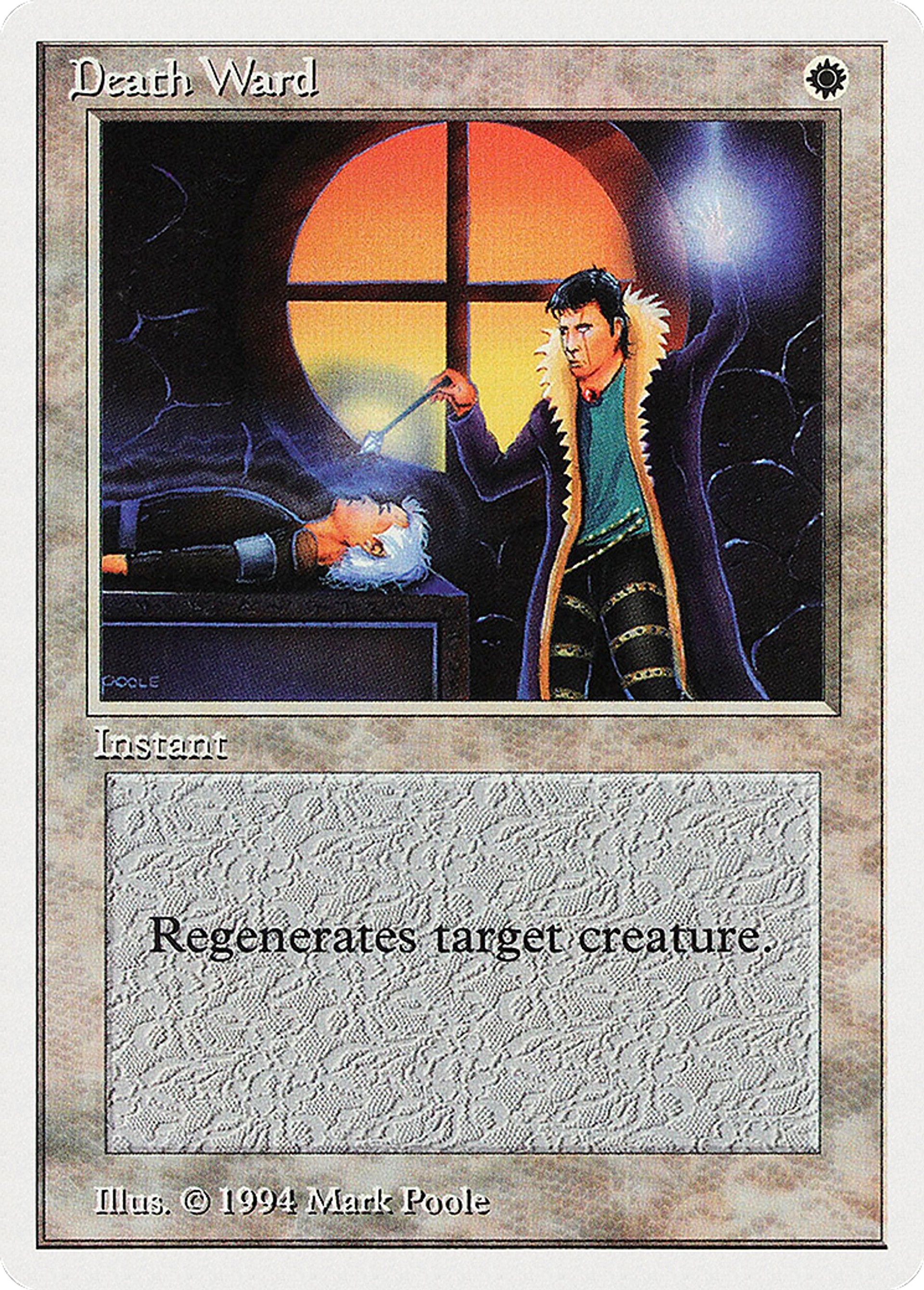 Death Ward — Summer Magic / Edgar — Magic: The Gathering