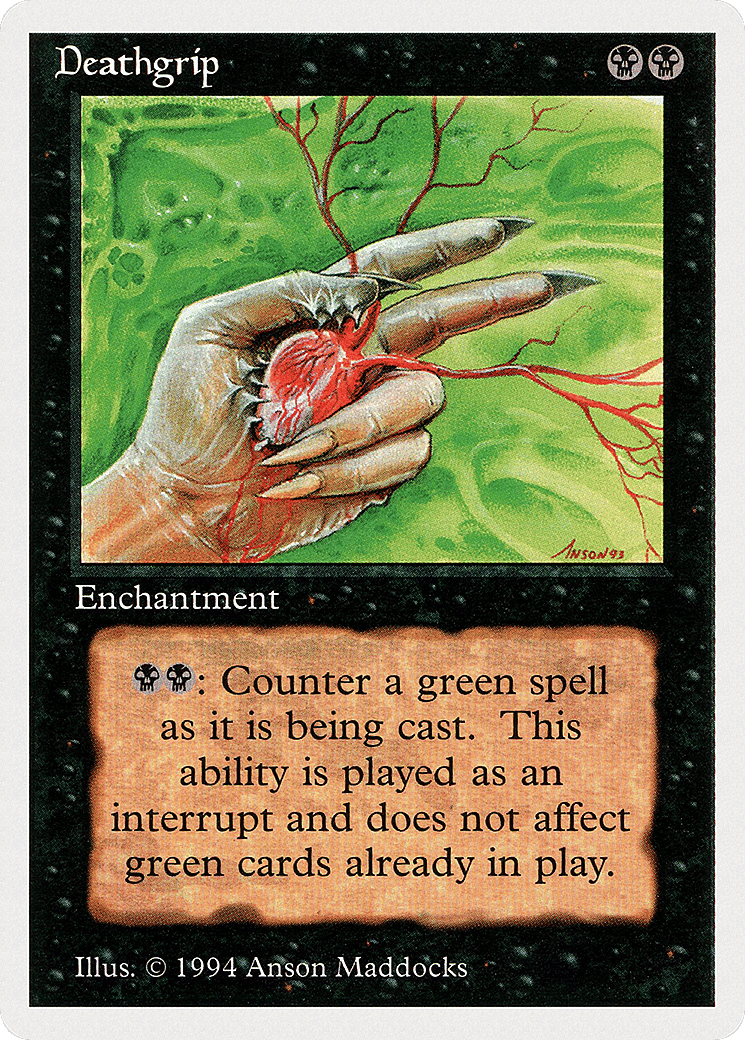 Deathgrip — Summer Magic / Edgar — Magic: The Gathering