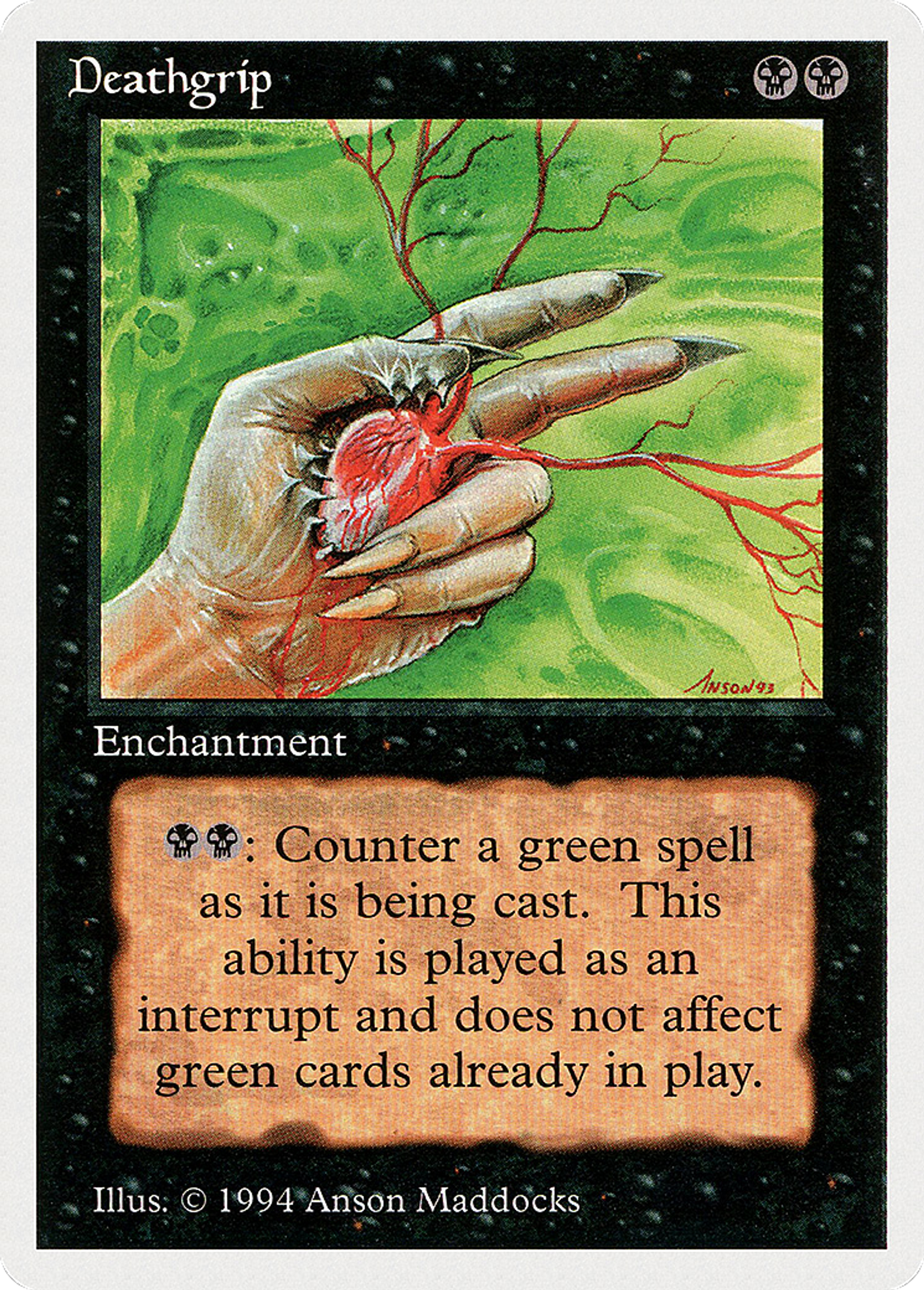 Deathgrip — Summer Magic / Edgar — Magic: The Gathering