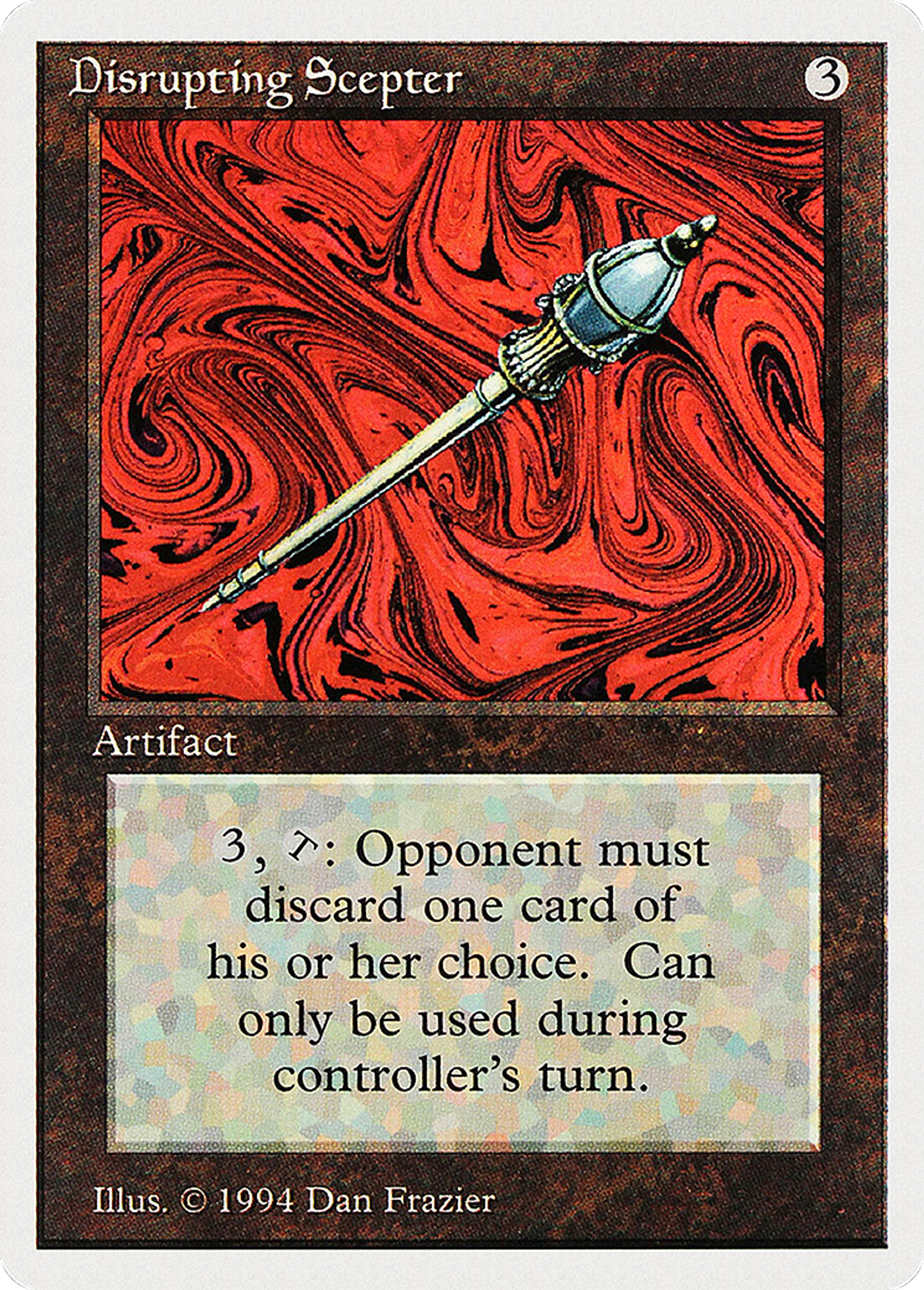 Sceptre de dislocation — Summer Magic / Edgar — Magic: The Gathering