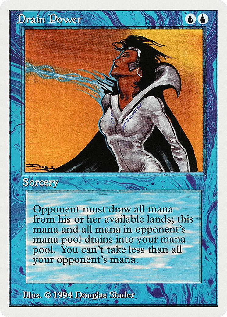 Drain Power — Summer Magic / Edgar — Magic: The Gathering