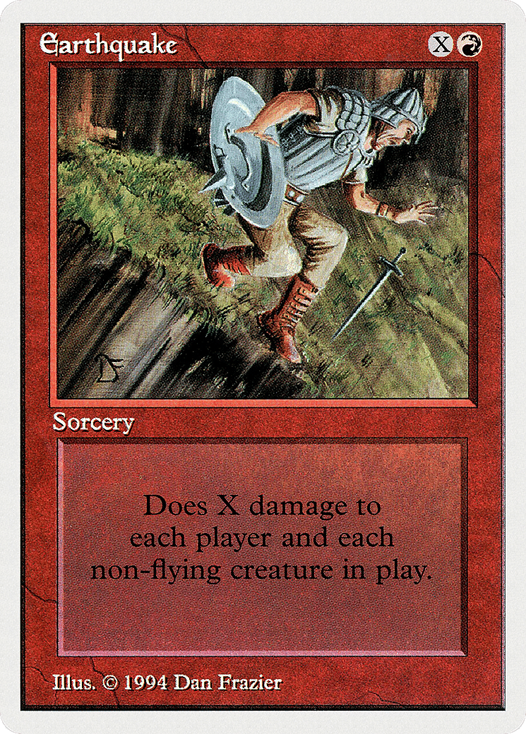 Earthquake — Summer Magic / Edgar — Magic: The Gathering