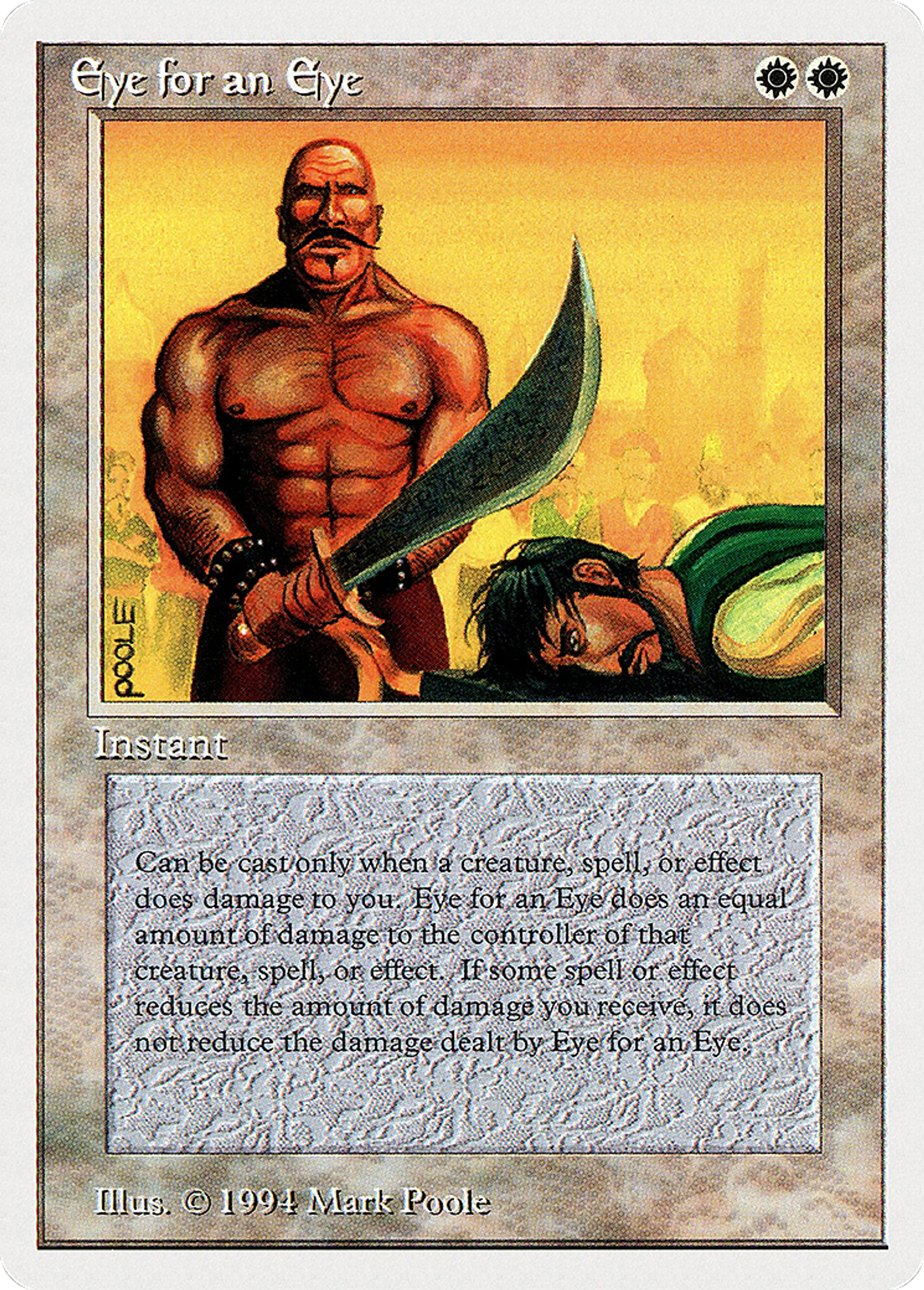 Eye for an Eye — Summer Magic / Edgar — Magic: The Gathering