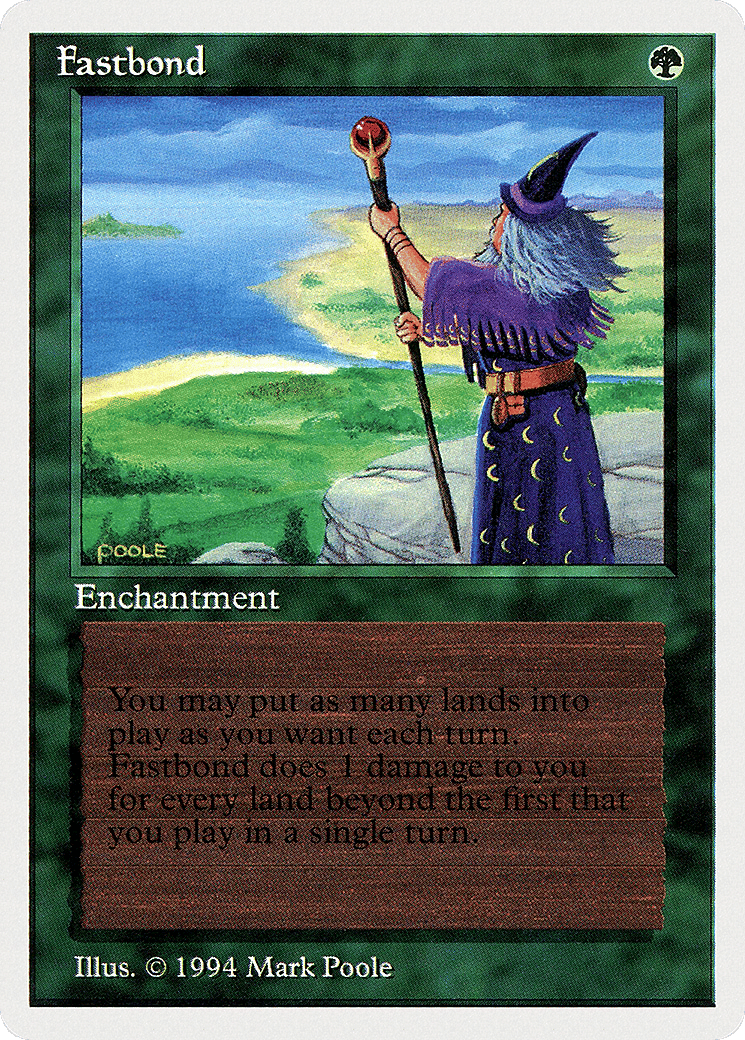 Fastbond — Summer Magic / Edgar — Magic: The Gathering