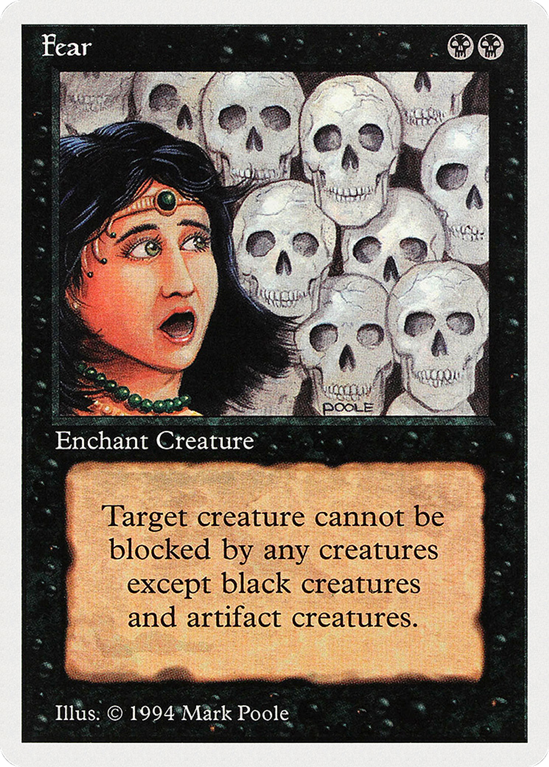 Fear — Summer Magic / Edgar — Magic: The Gathering
