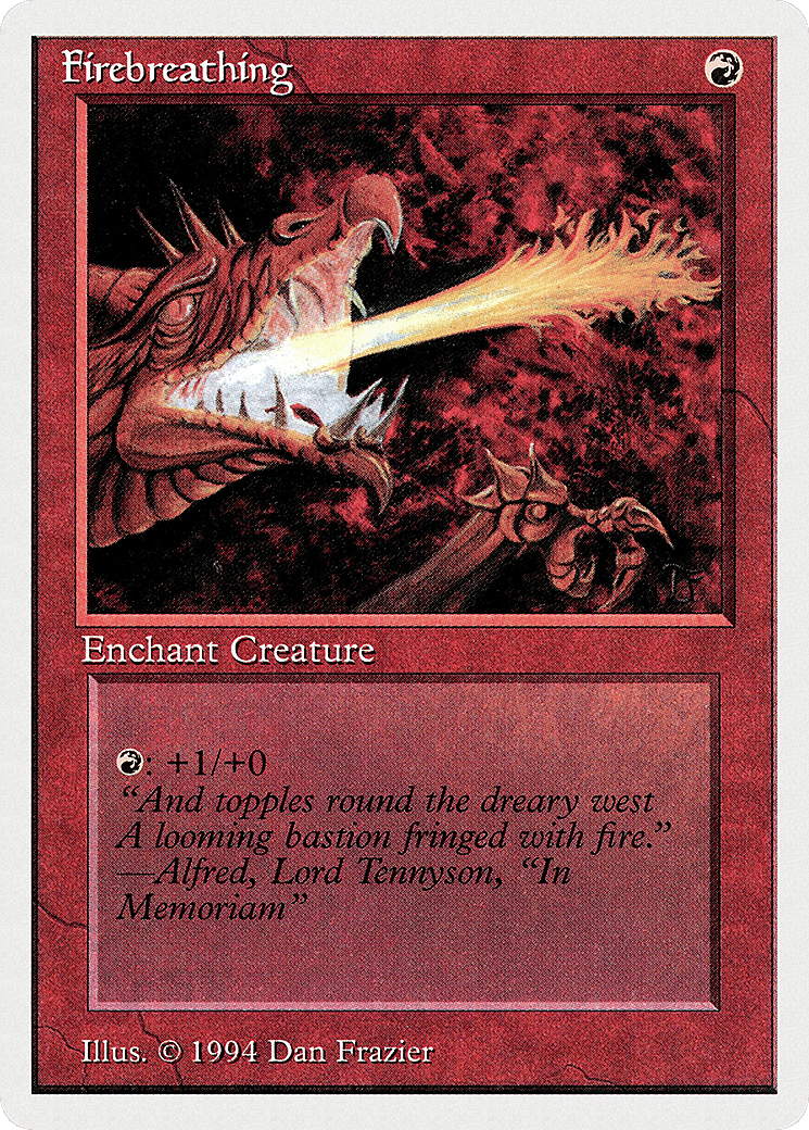 Firebreathing — Summer Magic / Edgar — Magic: The Gathering