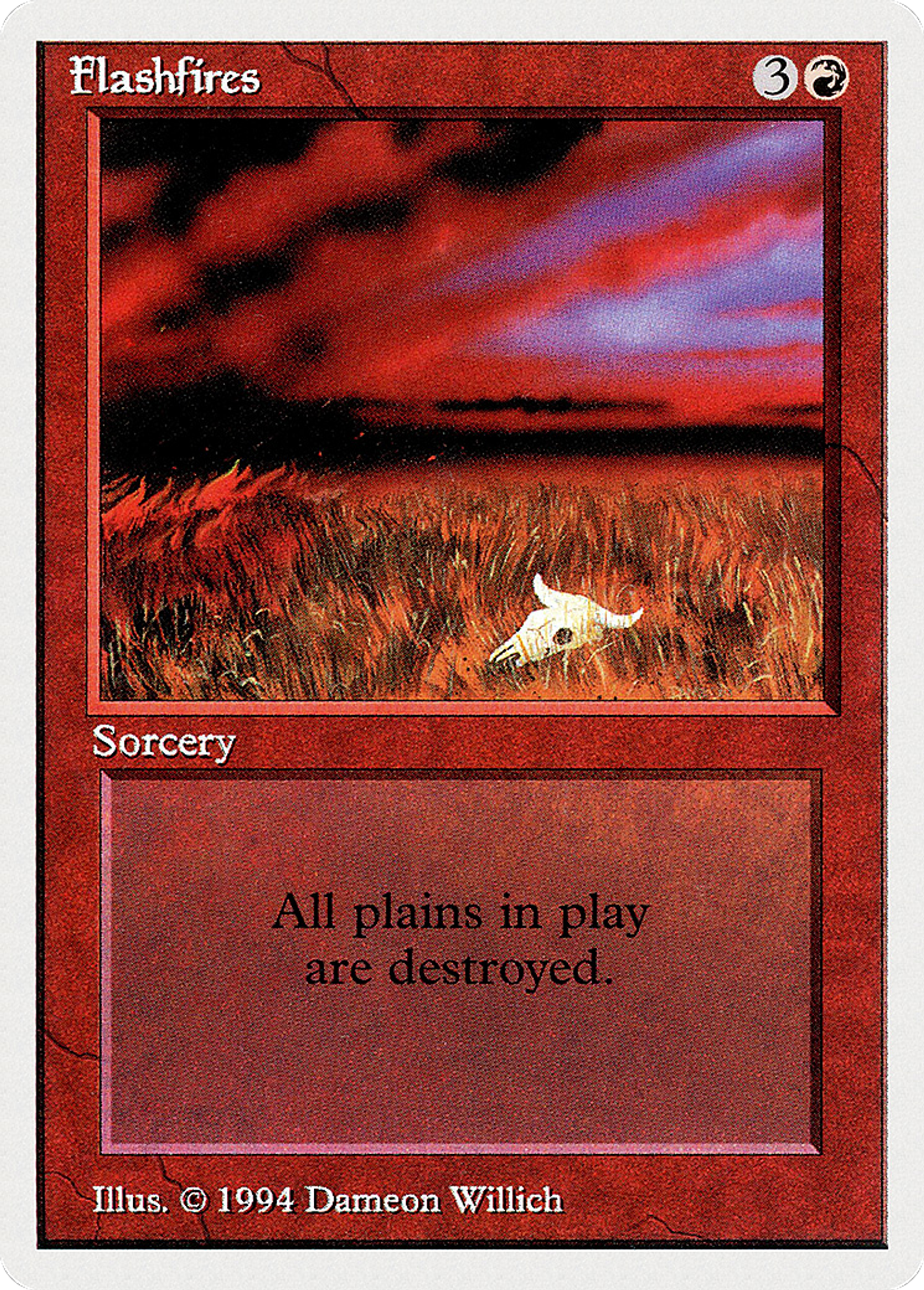 Flashfires — Summer Magic / Edgar — Magic: The Gathering