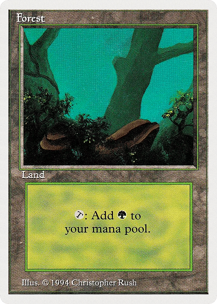 Forêt — Summer Magic / Edgar — Magic: The Gathering