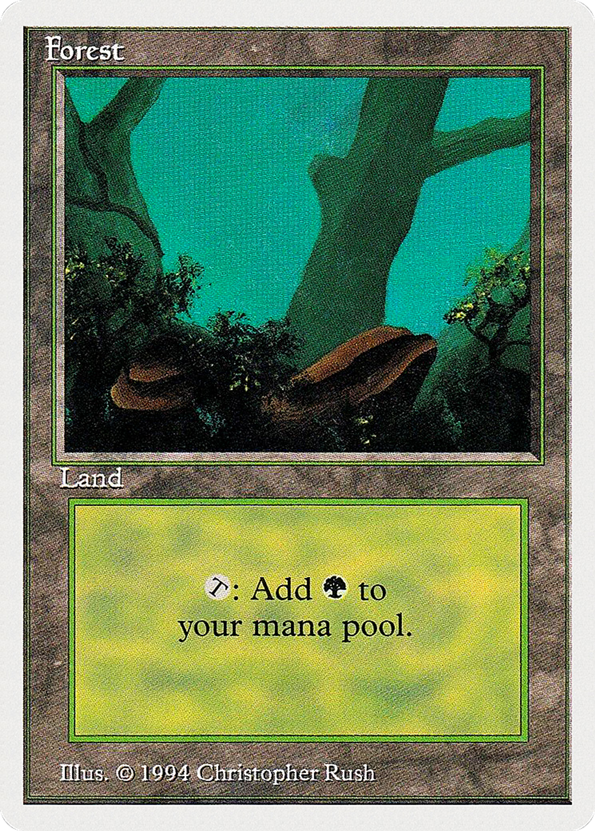 Forest — Summer Magic / Edgar — Magic: The Gathering
