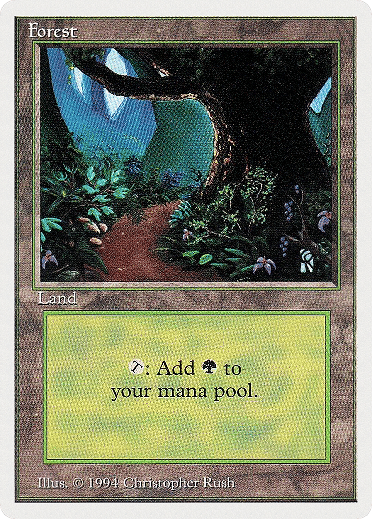 Forêt — Summer Magic / Edgar — Magic: The Gathering