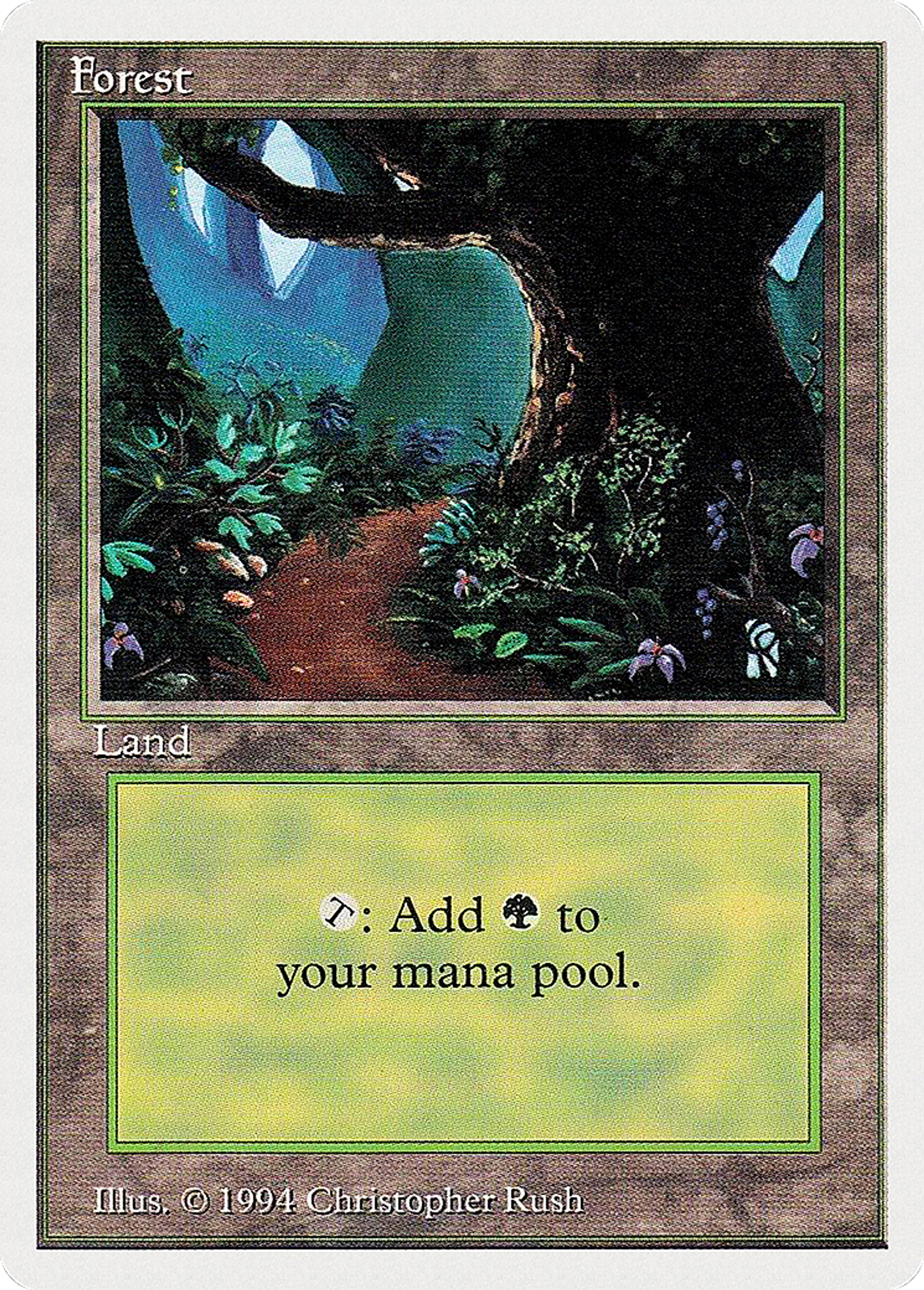 Forest — Summer Magic / Edgar — Magic: The Gathering