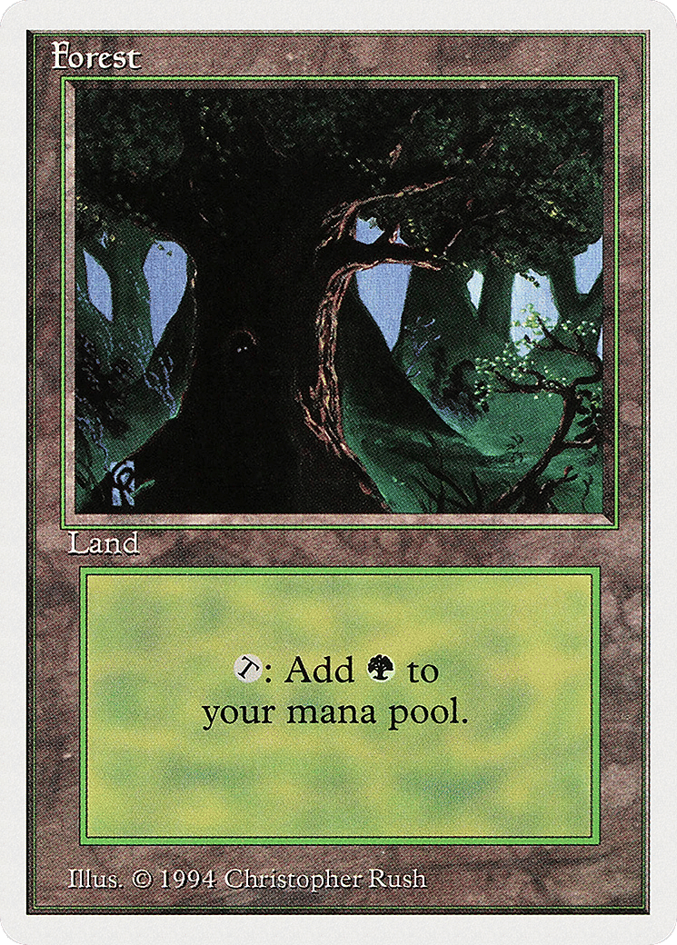 Forêt — Summer Magic / Edgar — Magic: The Gathering