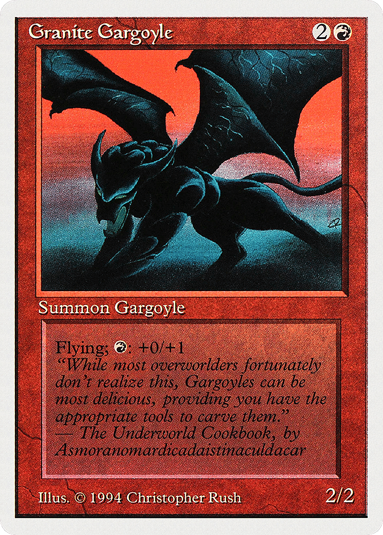 Granite Gargoyle — Summer Magic / Edgar — Magic: The Gathering
