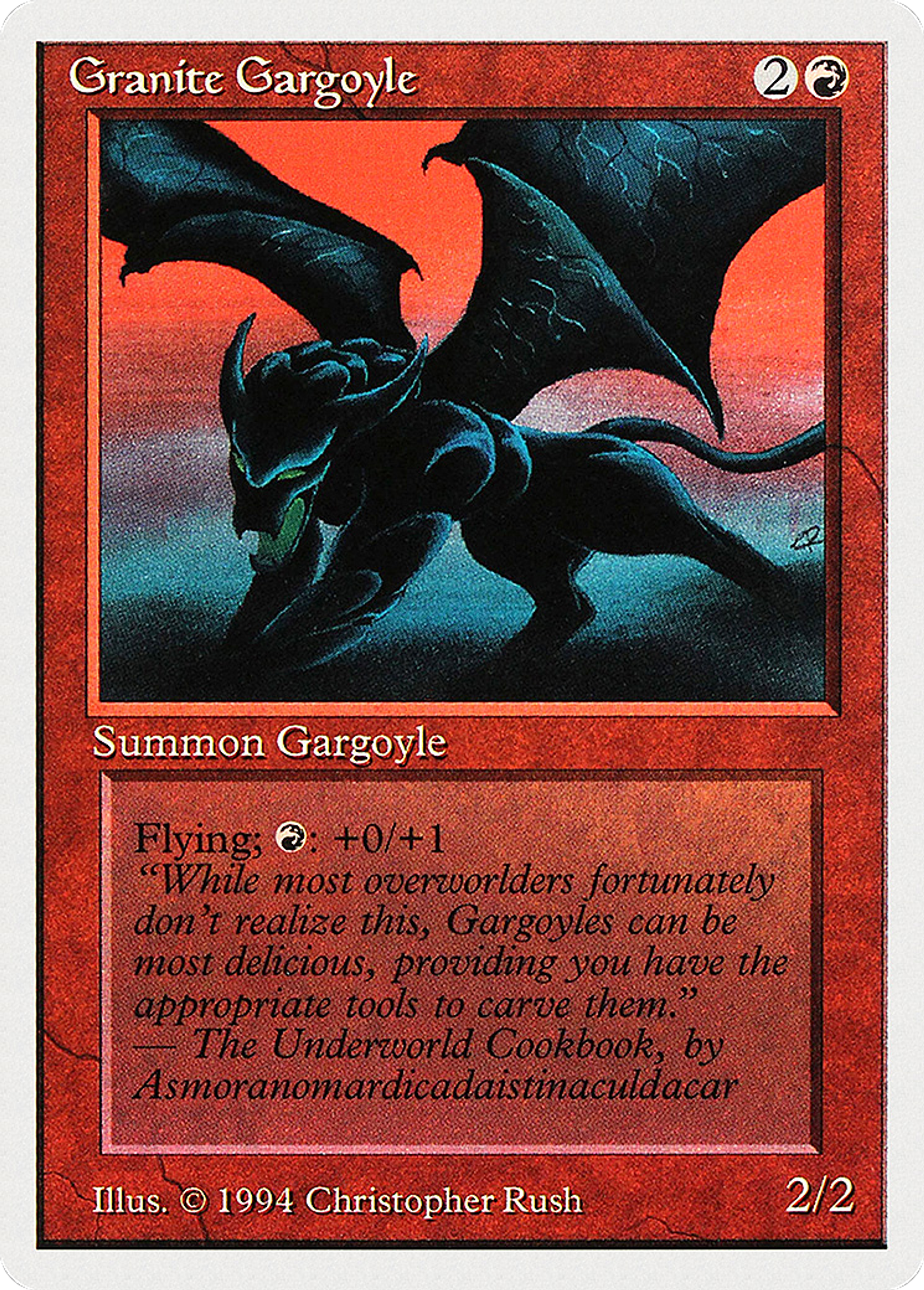 Granite Gargoyle — Summer Magic / Edgar — Magic: The Gathering