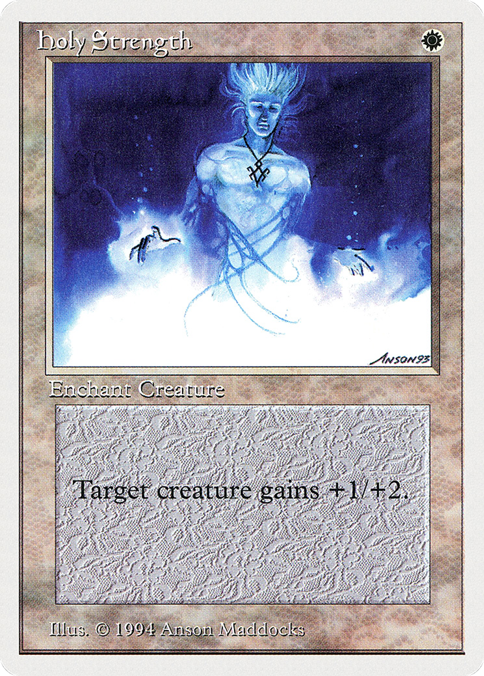 Holy Strength — Summer Magic / Edgar — Magic: The Gathering