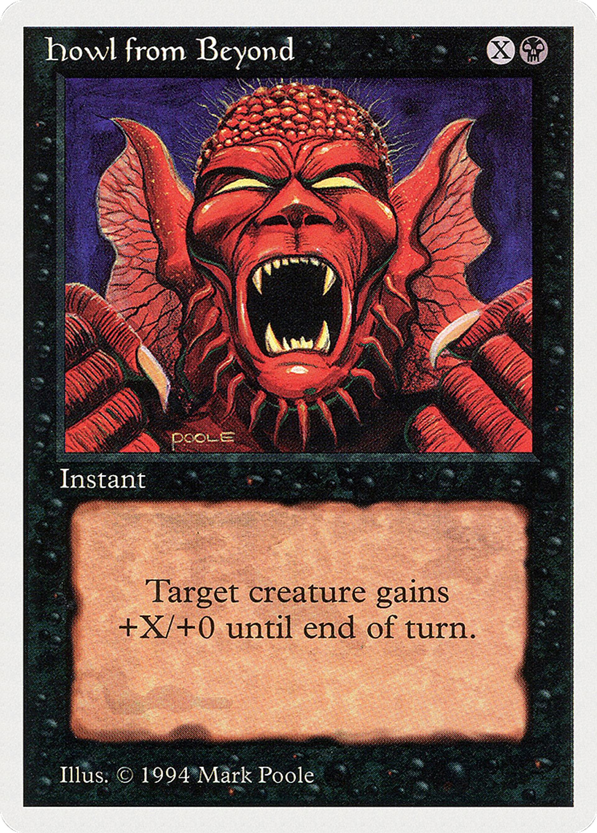 Howl from Beyond — Summer Magic / Edgar — Magic: The Gathering
