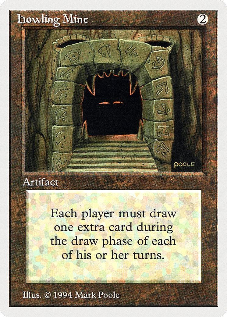 Howling Mine — Summer Magic / Edgar — Magic: The Gathering