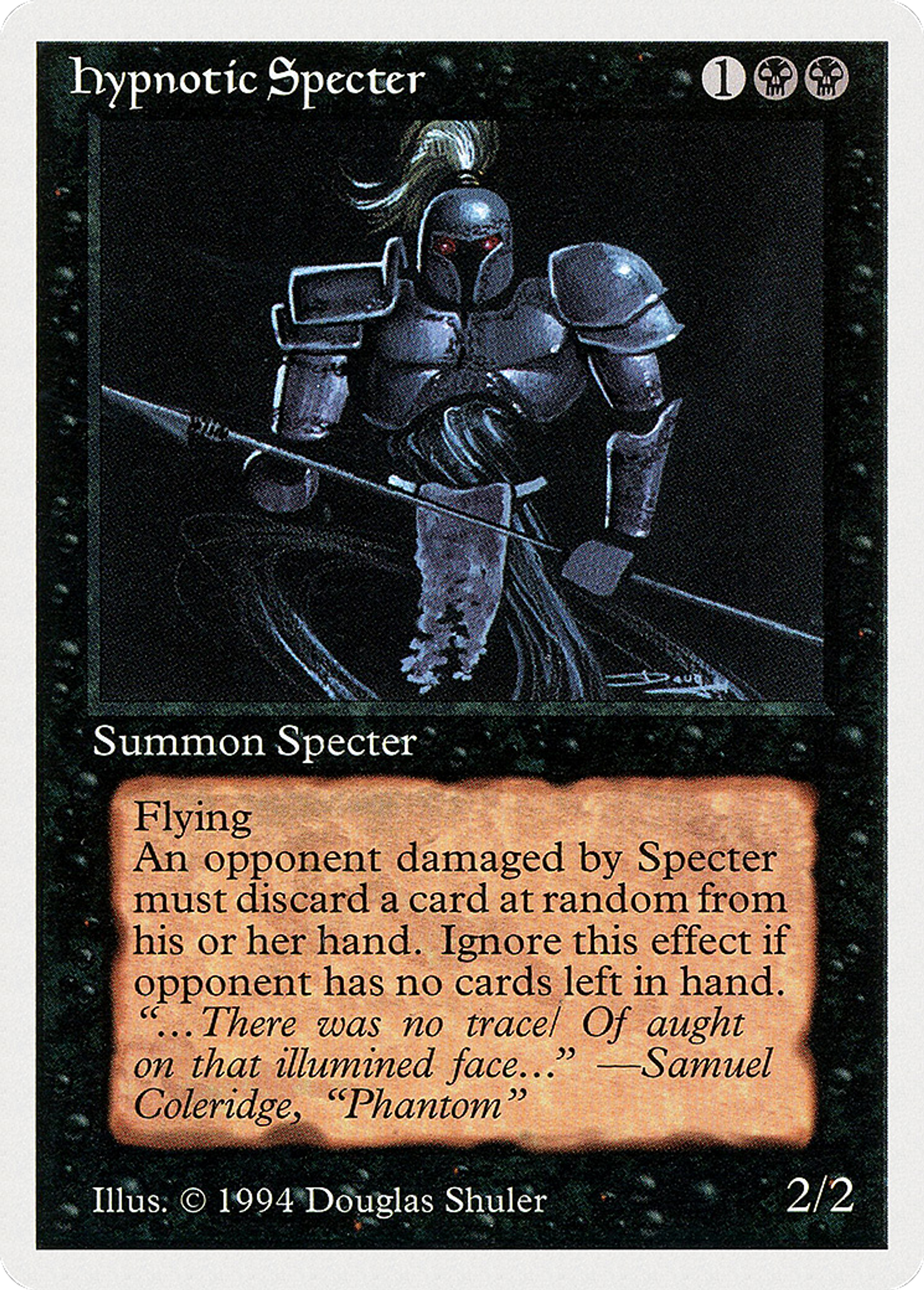 Hypnotic Specter — Summer Magic / Edgar — Magic: The Gathering