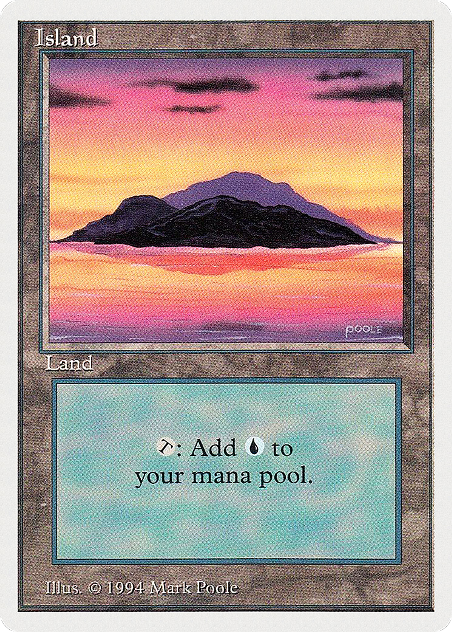Island — Summer Magic / Edgar — Magic: The Gathering