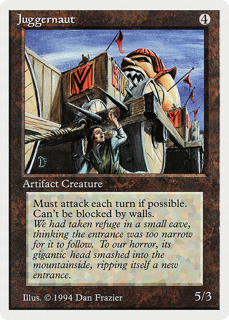 Juggernaut — Summer Magic / Edgar — Magic: The Gathering
