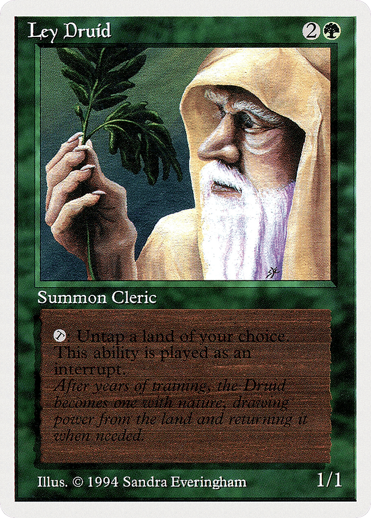 Ley Druid — Summer Magic / Edgar — Magic: The Gathering