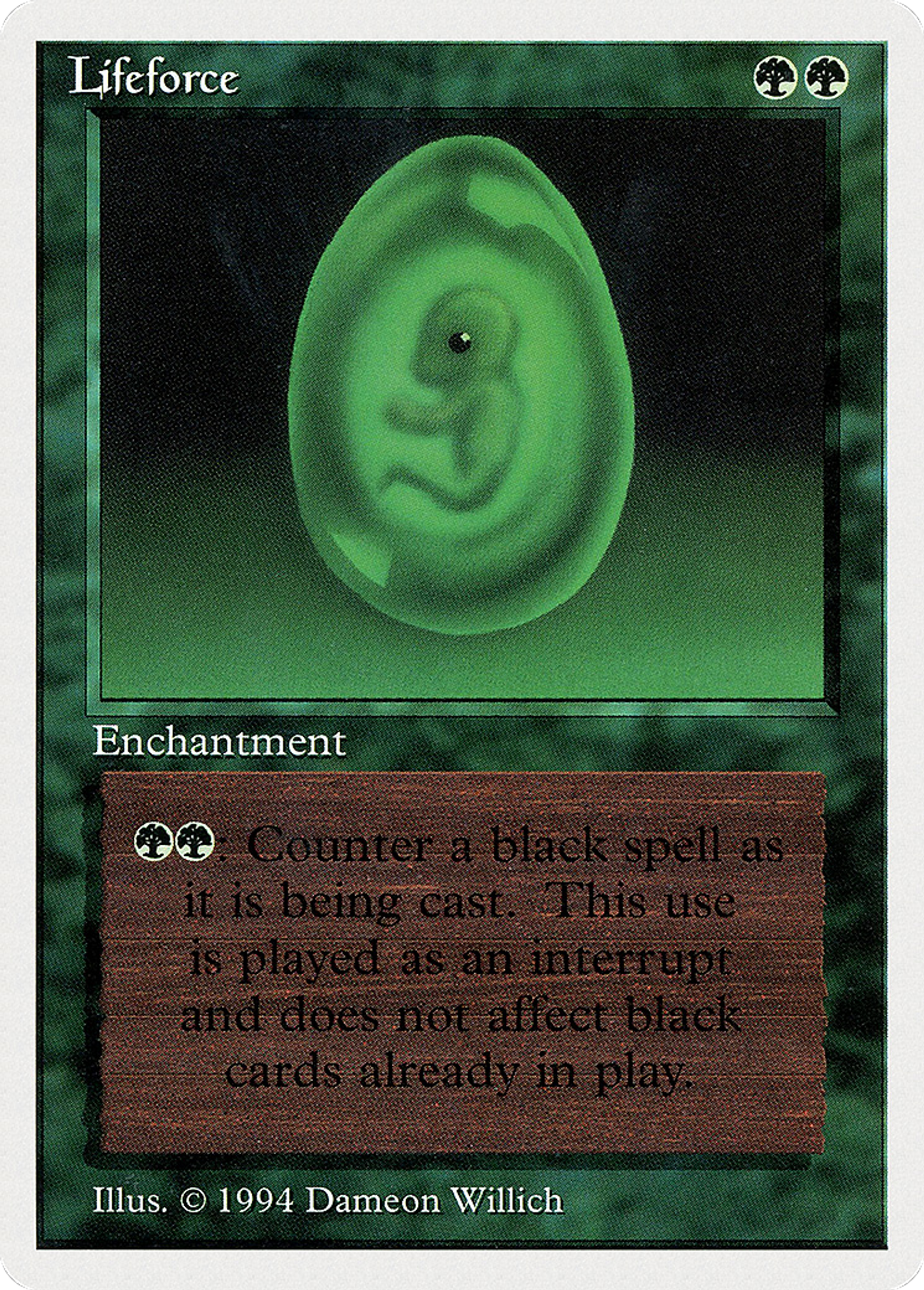 Force de vie — Summer Magic / Edgar — Magic: The Gathering