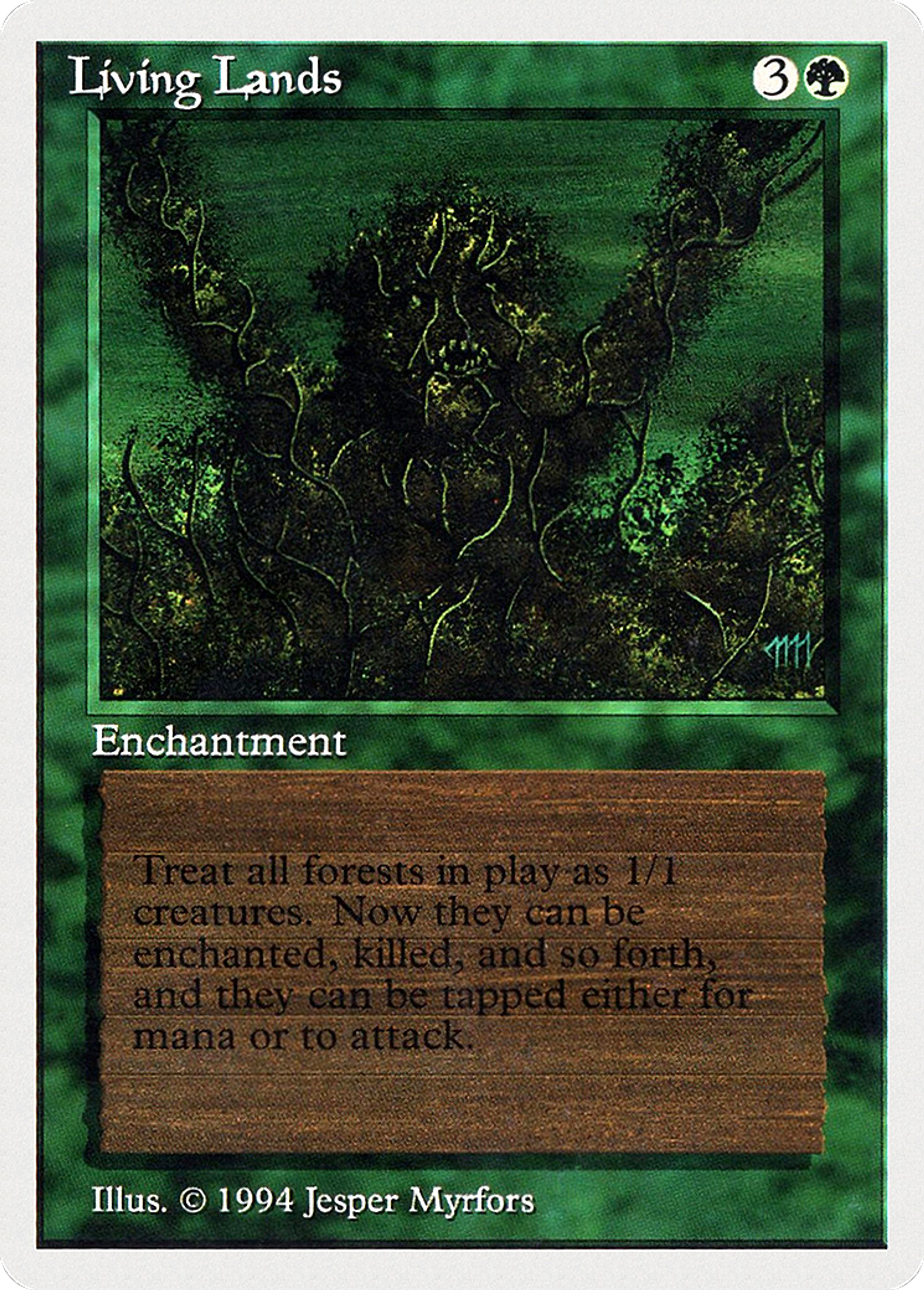 Terres vivantes — Summer Magic / Edgar — Magic: The Gathering