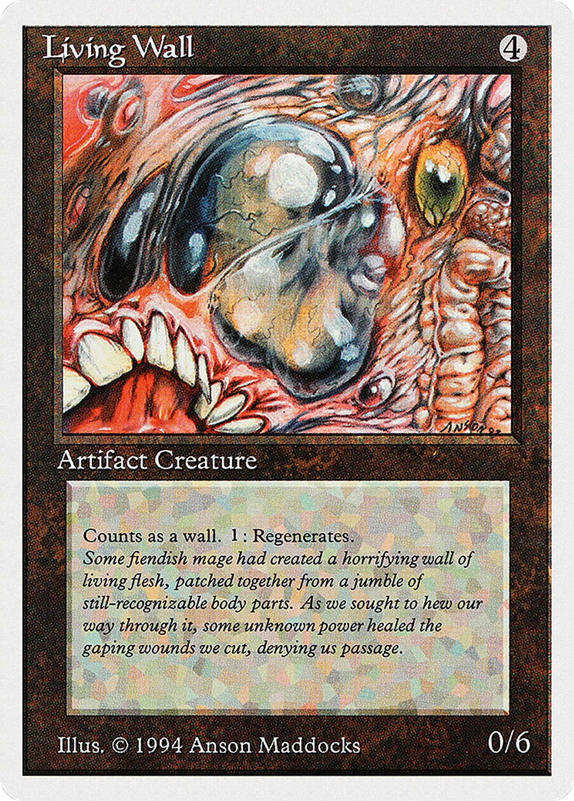 Mur vivant — Summer Magic / Edgar — Magic: The Gathering