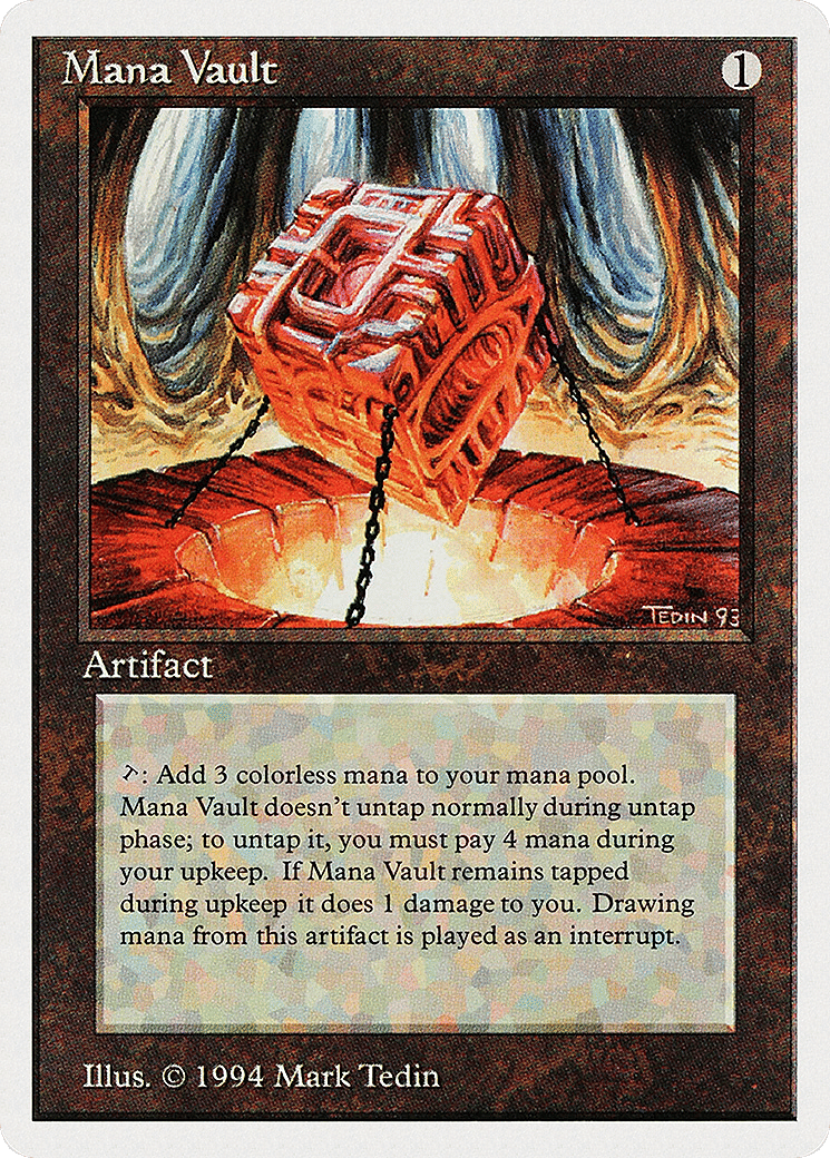 Mana Vault — Summer Magic / Edgar — Magic: The Gathering