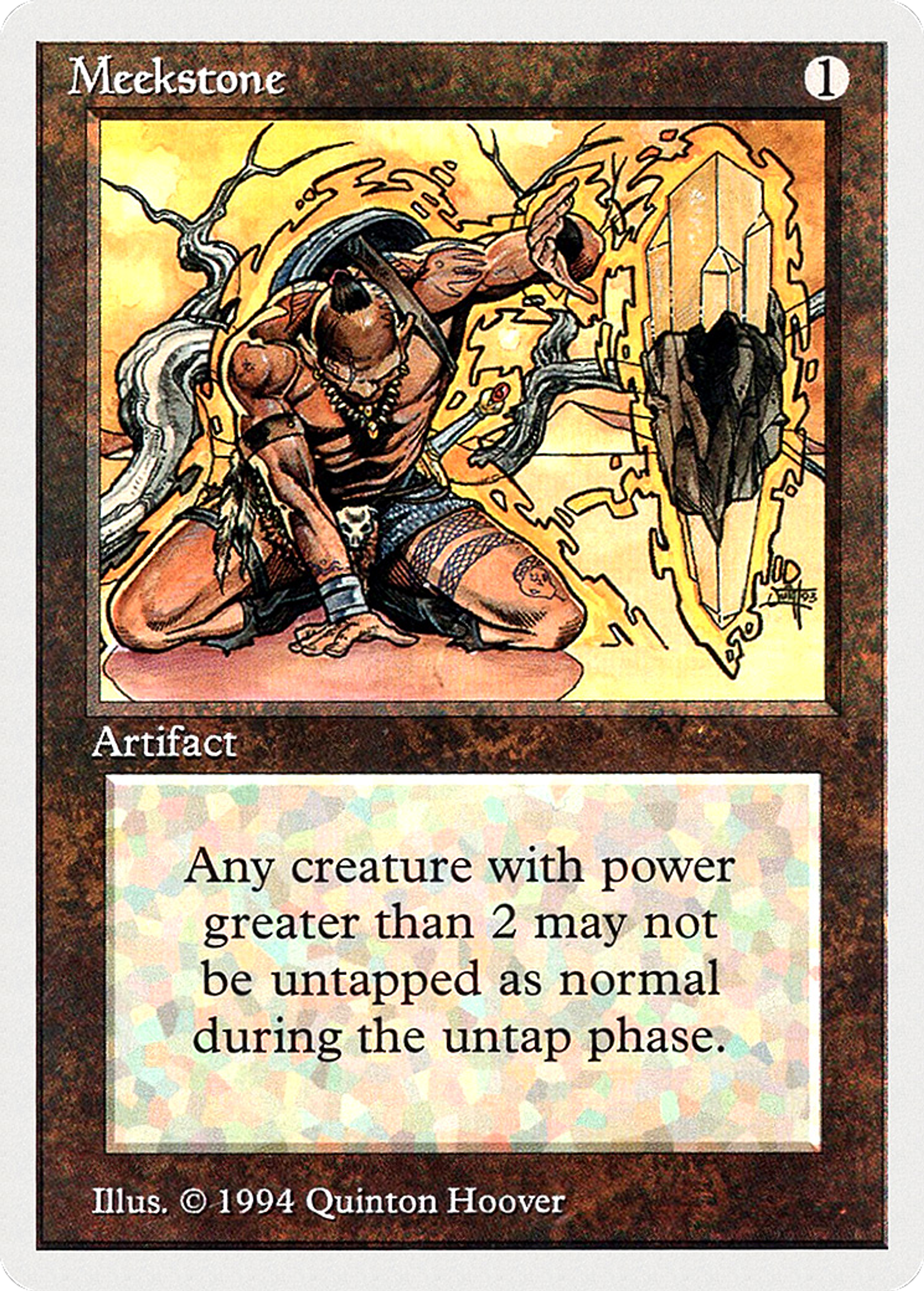 Pierre de soumission — Summer Magic / Edgar — Magic: The Gathering