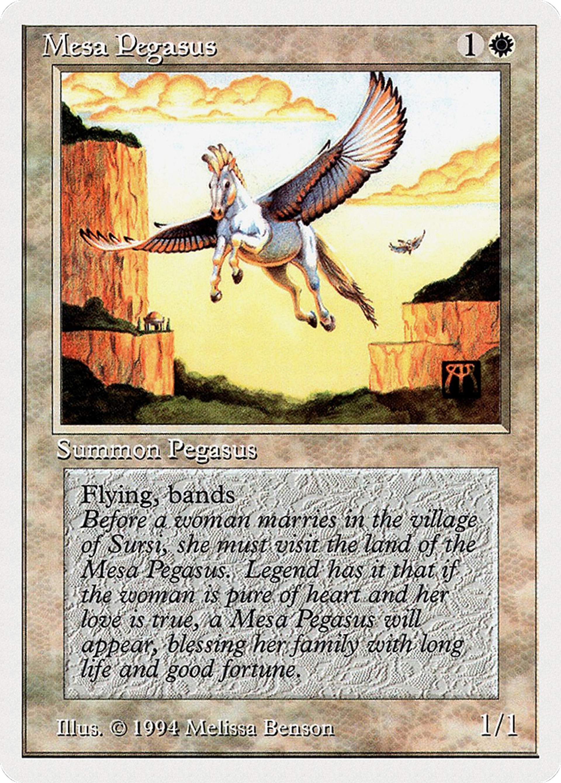 Mesa Pegasus — Summer Magic / Edgar — Magic: The Gathering
