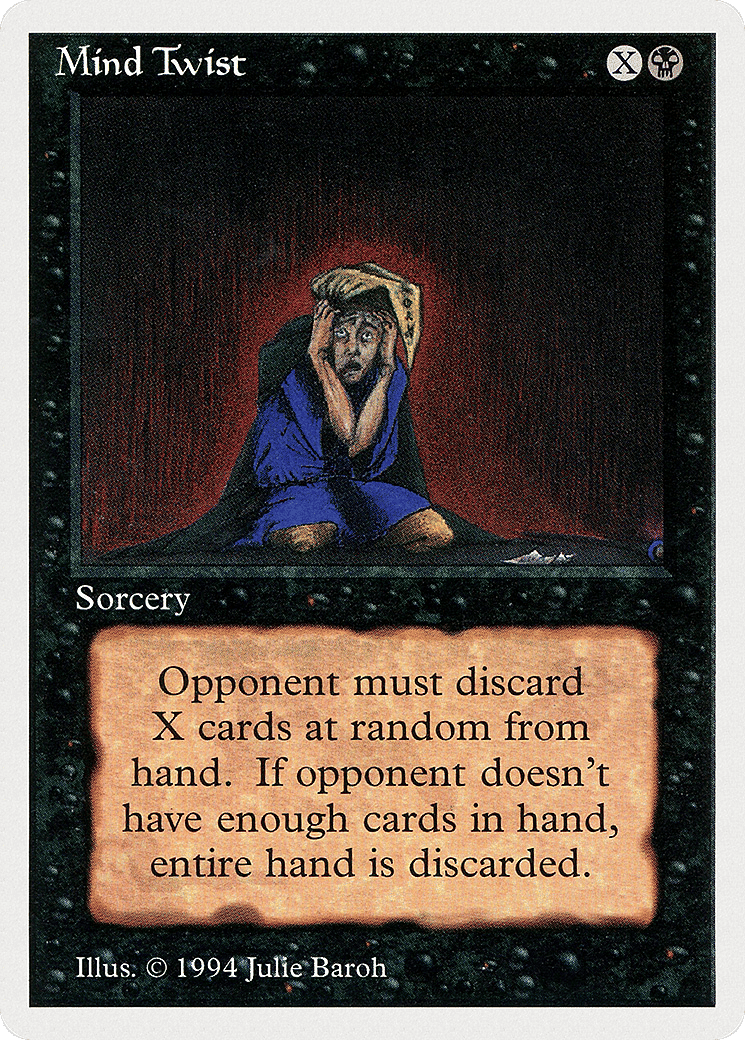 Mind Twist — Summer Magic / Edgar — Magic: The Gathering