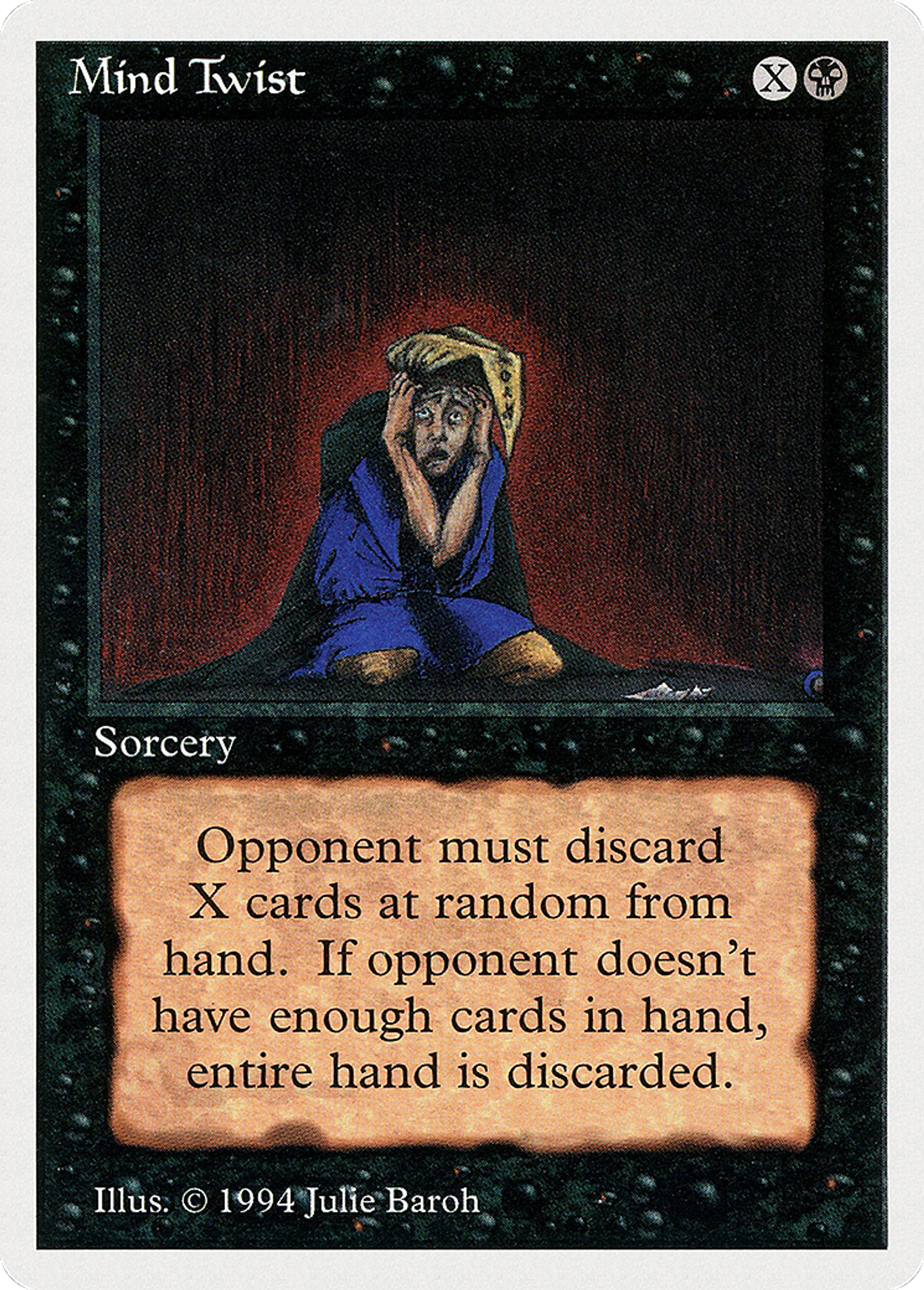 Mind Twist — Summer Magic / Edgar — Magic: The Gathering