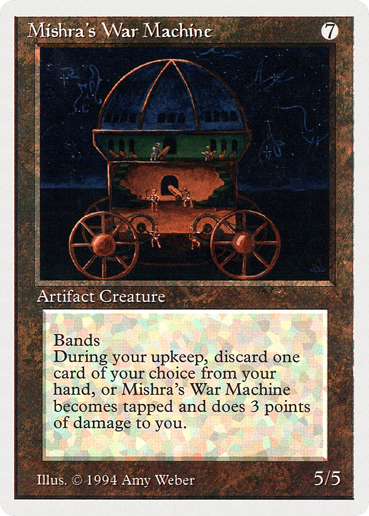 Mishra's War Machine — Summer Magic / Edgar — Magic: The Gathering