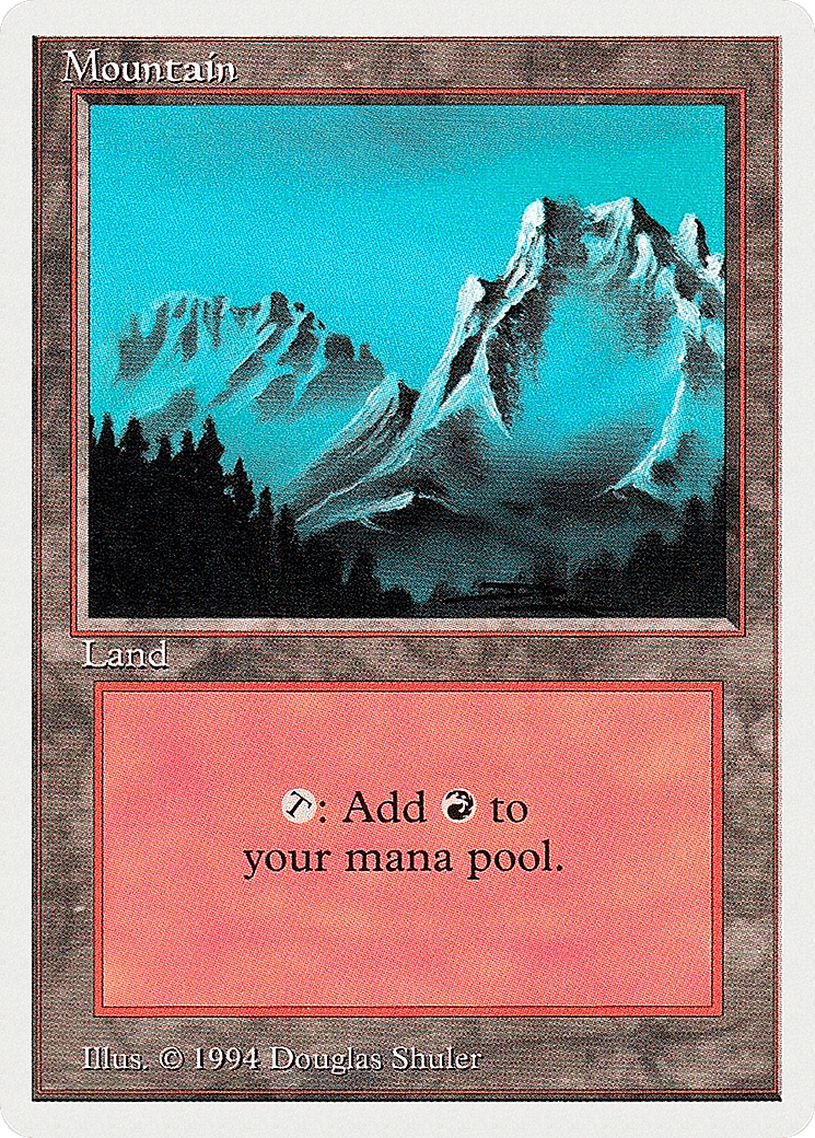Montagne — Summer Magic / Edgar — Magic: The Gathering