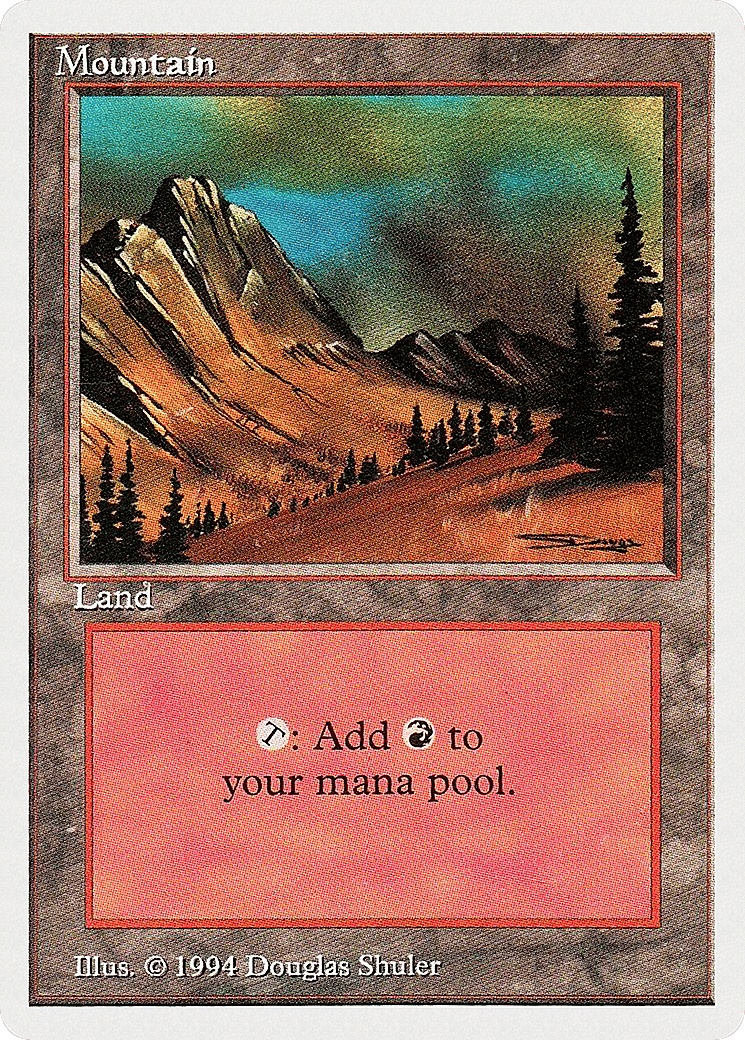 Montagne — Summer Magic / Edgar — Magic: The Gathering