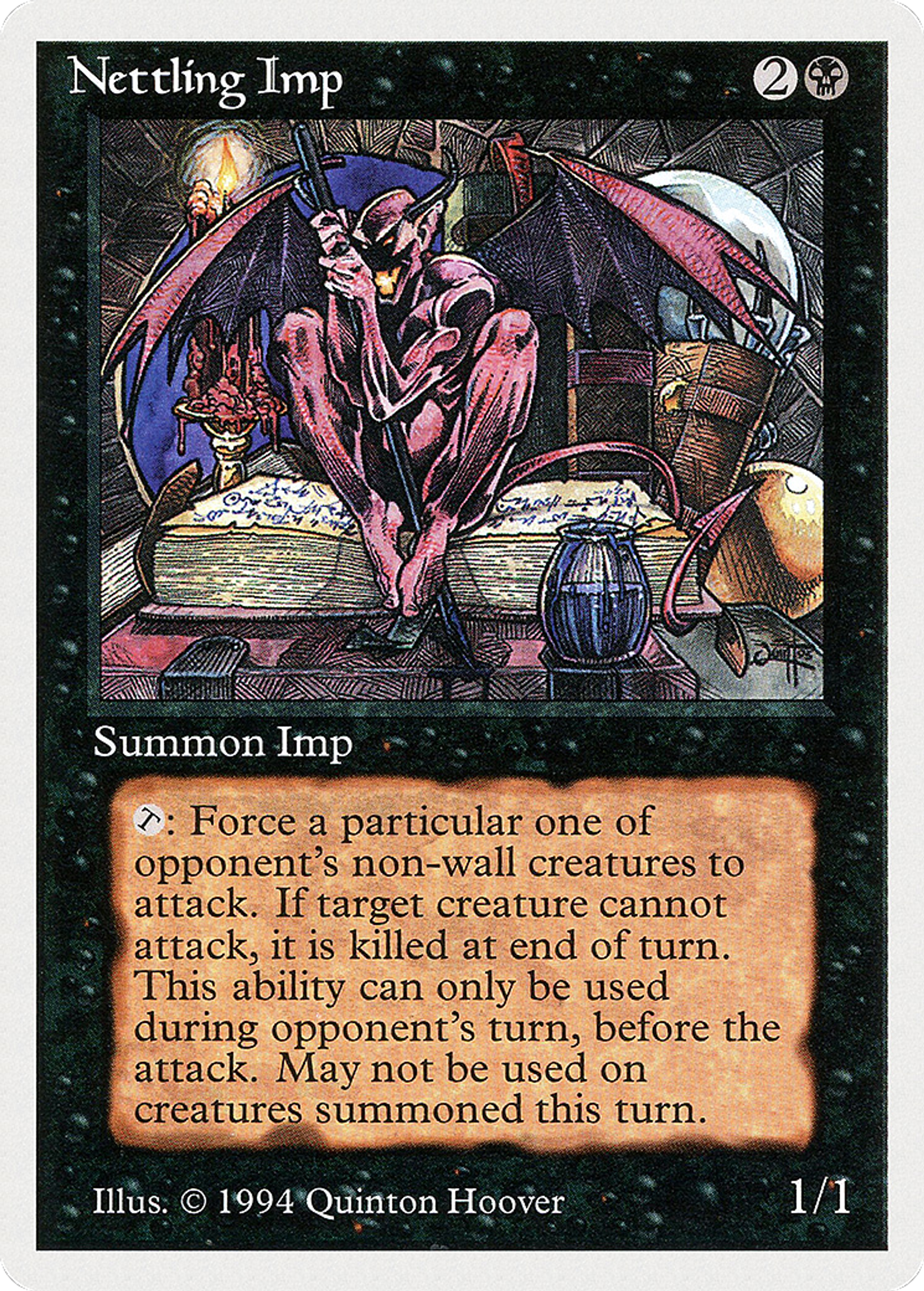 Nettling Imp — Summer Magic / Edgar — Magic: The Gathering