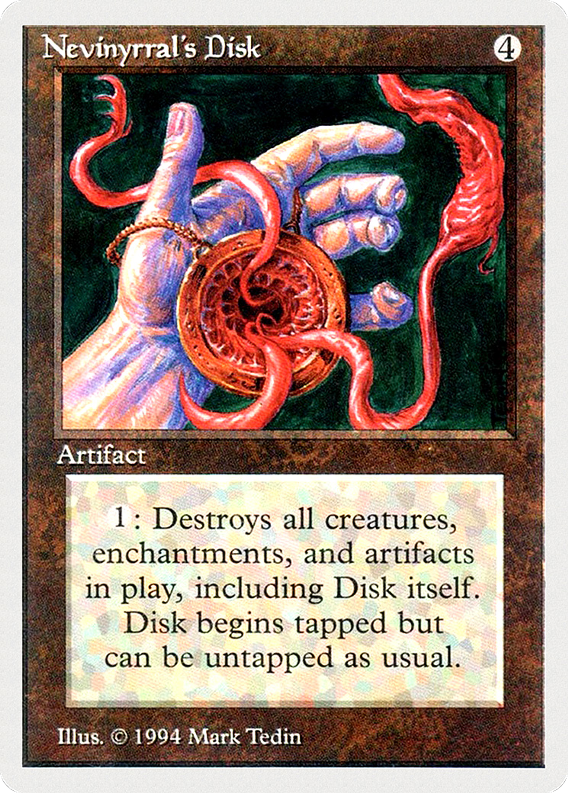 Disque de Nevinyrral — Summer Magic / Edgar — Magic: The Gathering
